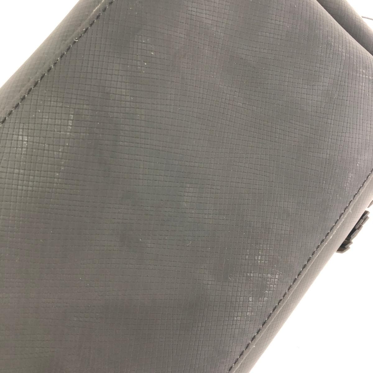 GIANNI CHIARINI Handbag Fringe PVC Black Unisex 8