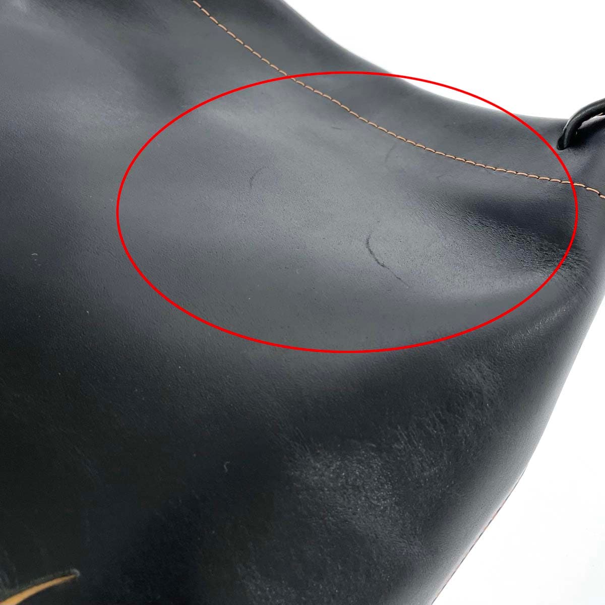 Kitamura Tote Bag Leather Black Women's 7