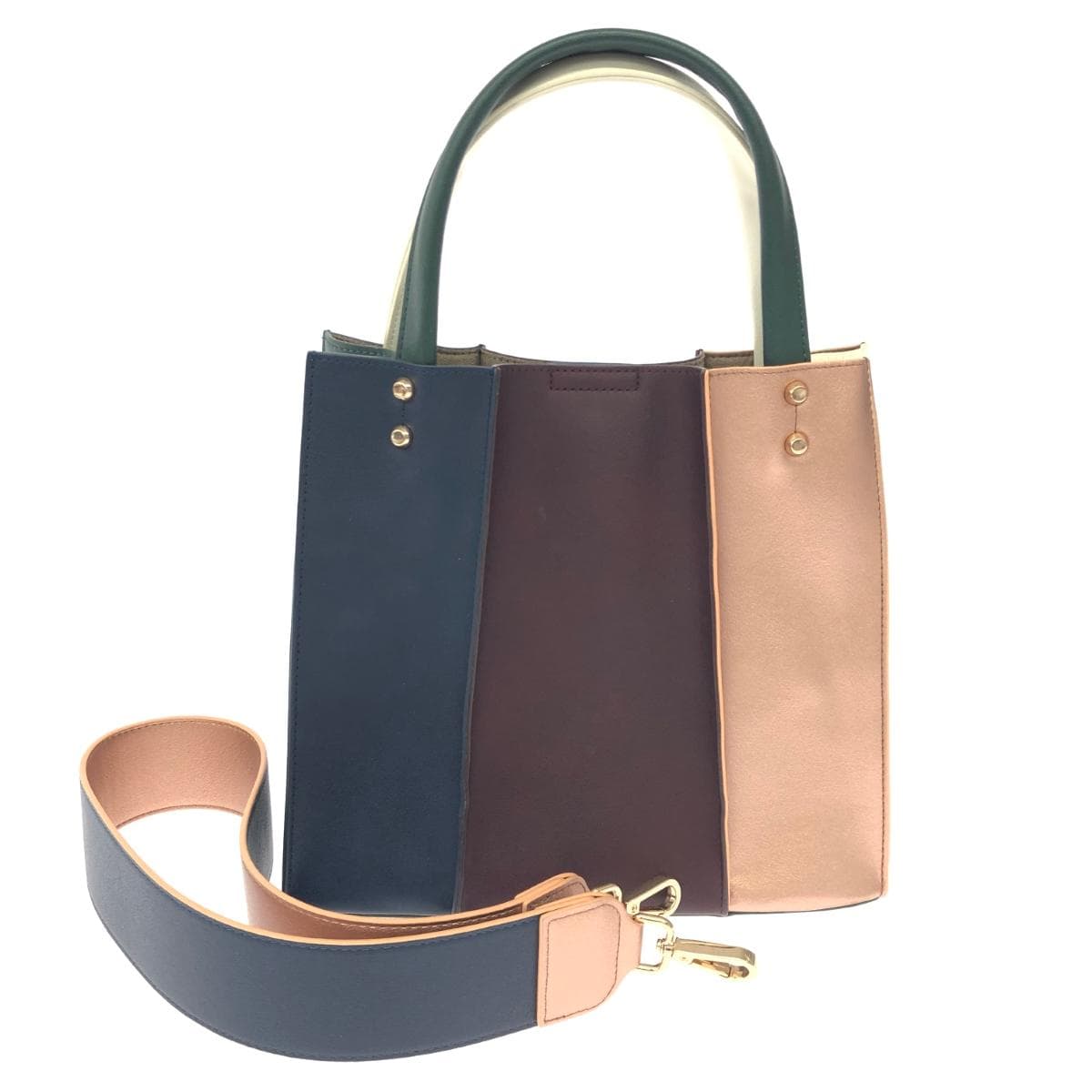 DIANA 2WAY Bag Good Condition PVC Multicolor Women's