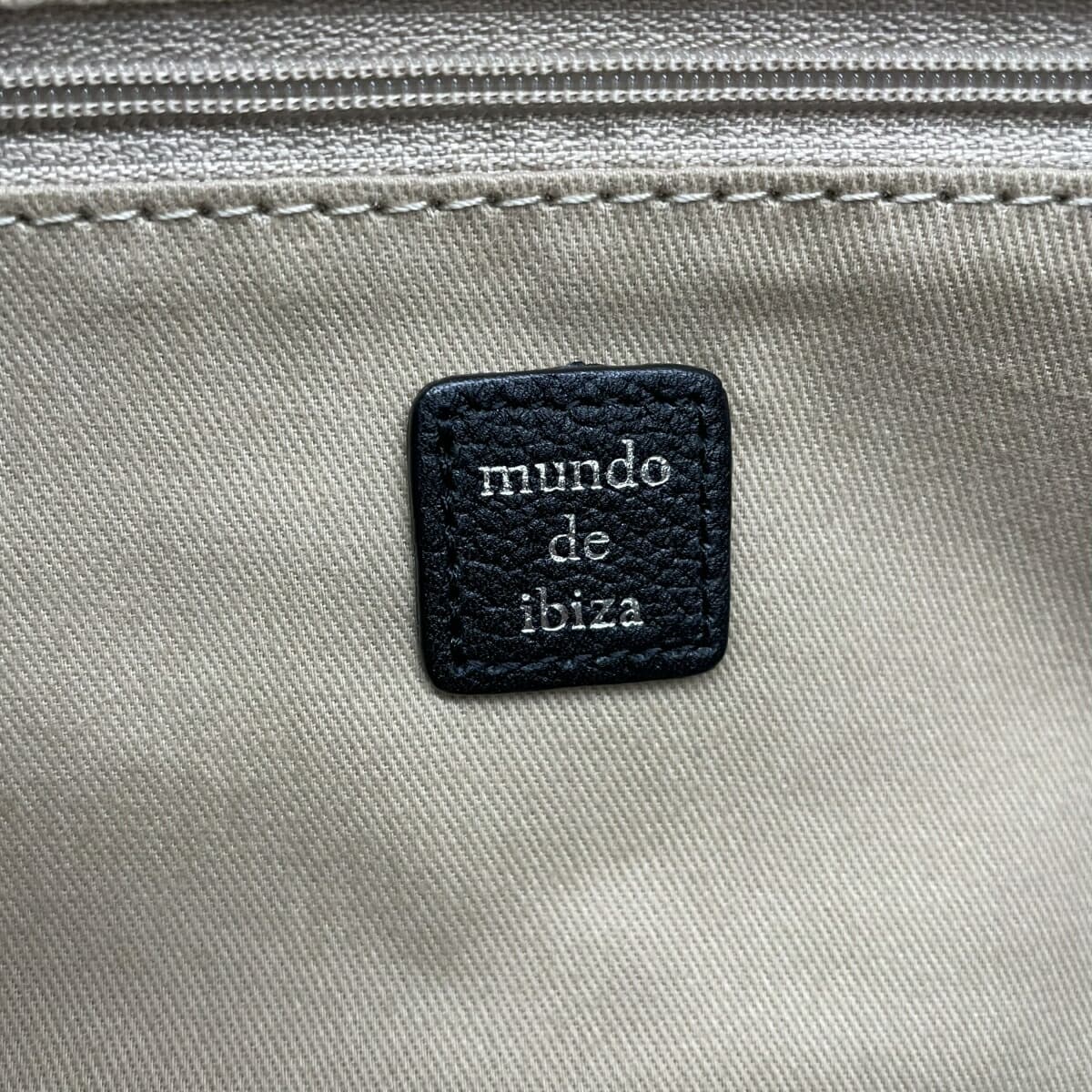 IBIZA Ibiza Tote Bag Like New All-over Pattern Nylon Blue Women's 8