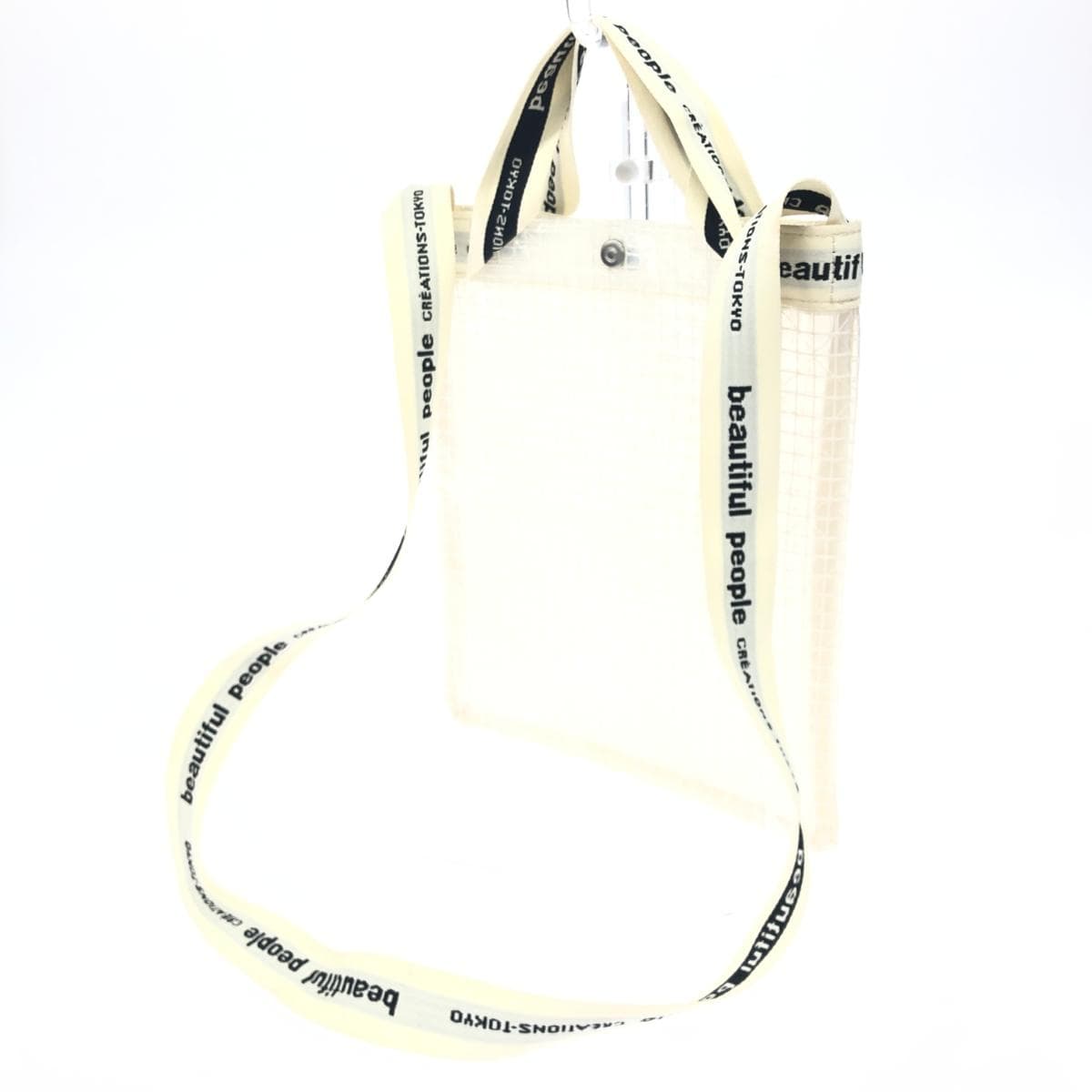 beautiful people Beautiful People 2WAY Shoulder Bag Logo/Vinyl Clear Women's 3