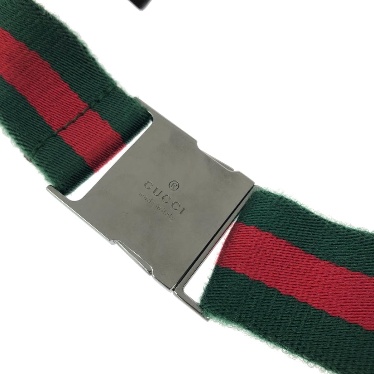 GUCCI Gucci Waist Bag Sherry Line/GG Canvas 28566 Beige Unisex 7