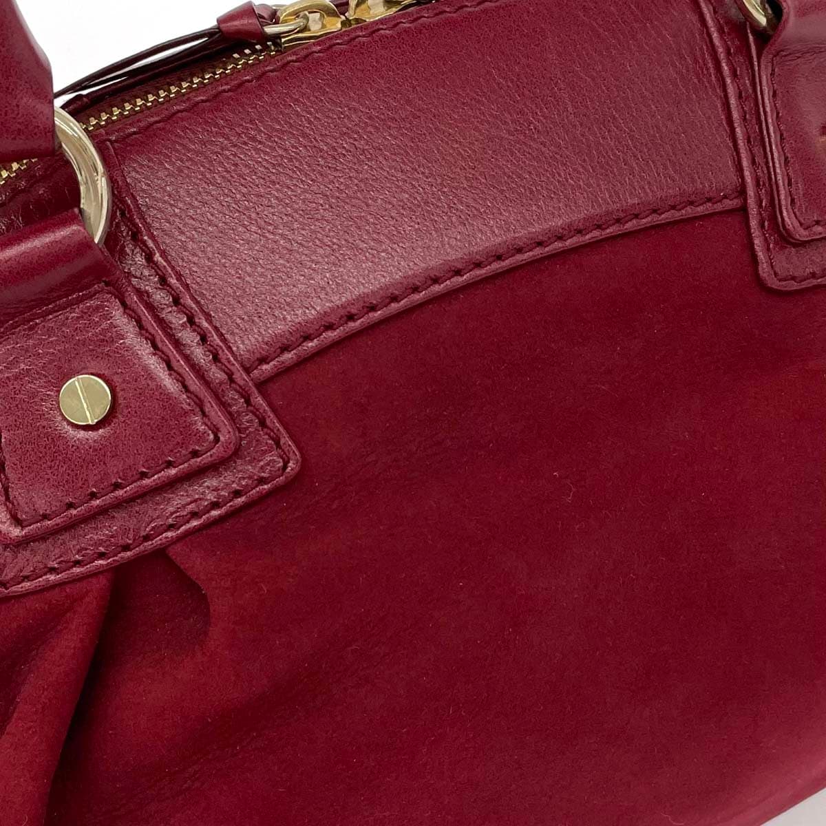 WAKO Ginza Wako Handbag Leather Red Women's 5