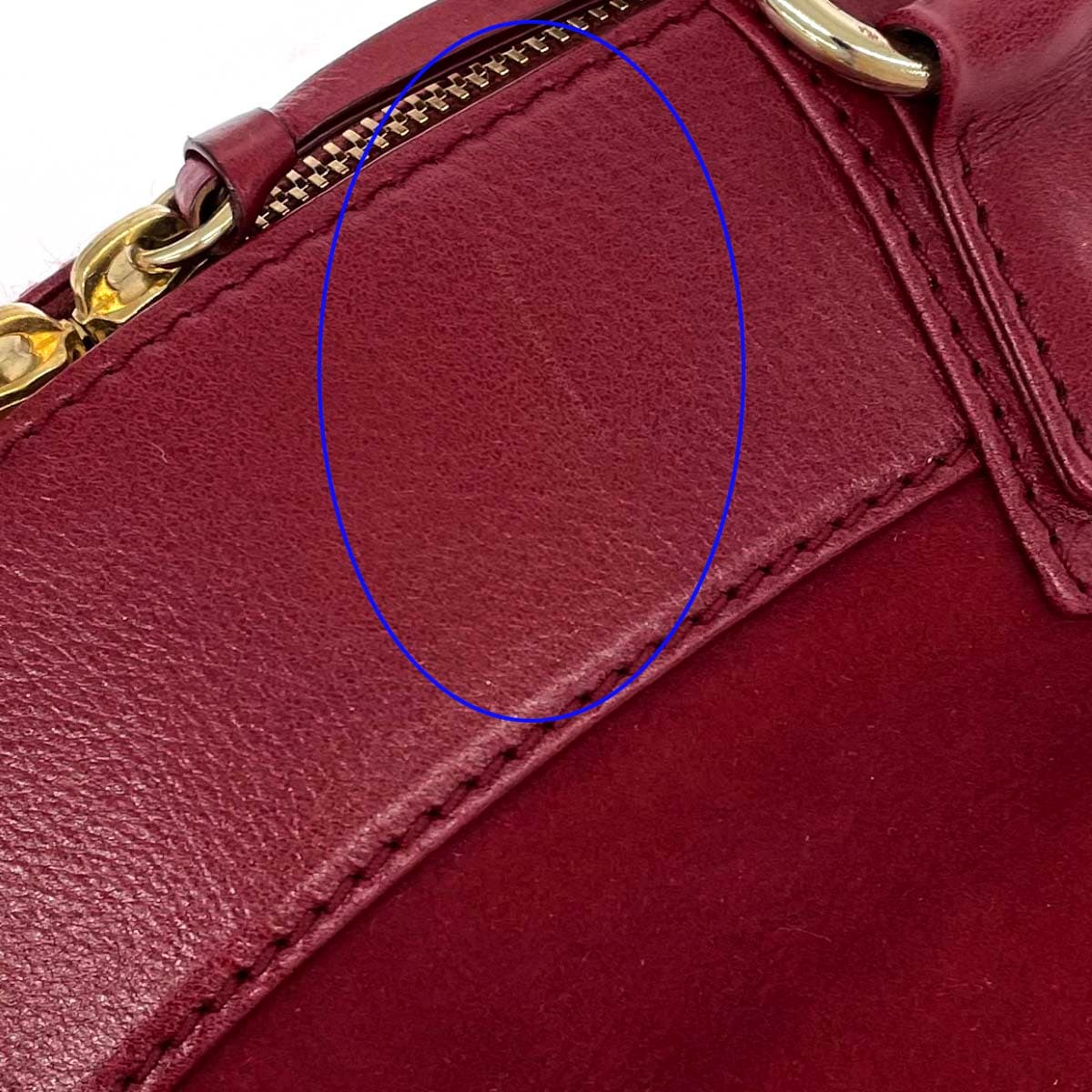 WAKO Ginza Wako Handbag Leather Red Women's 7