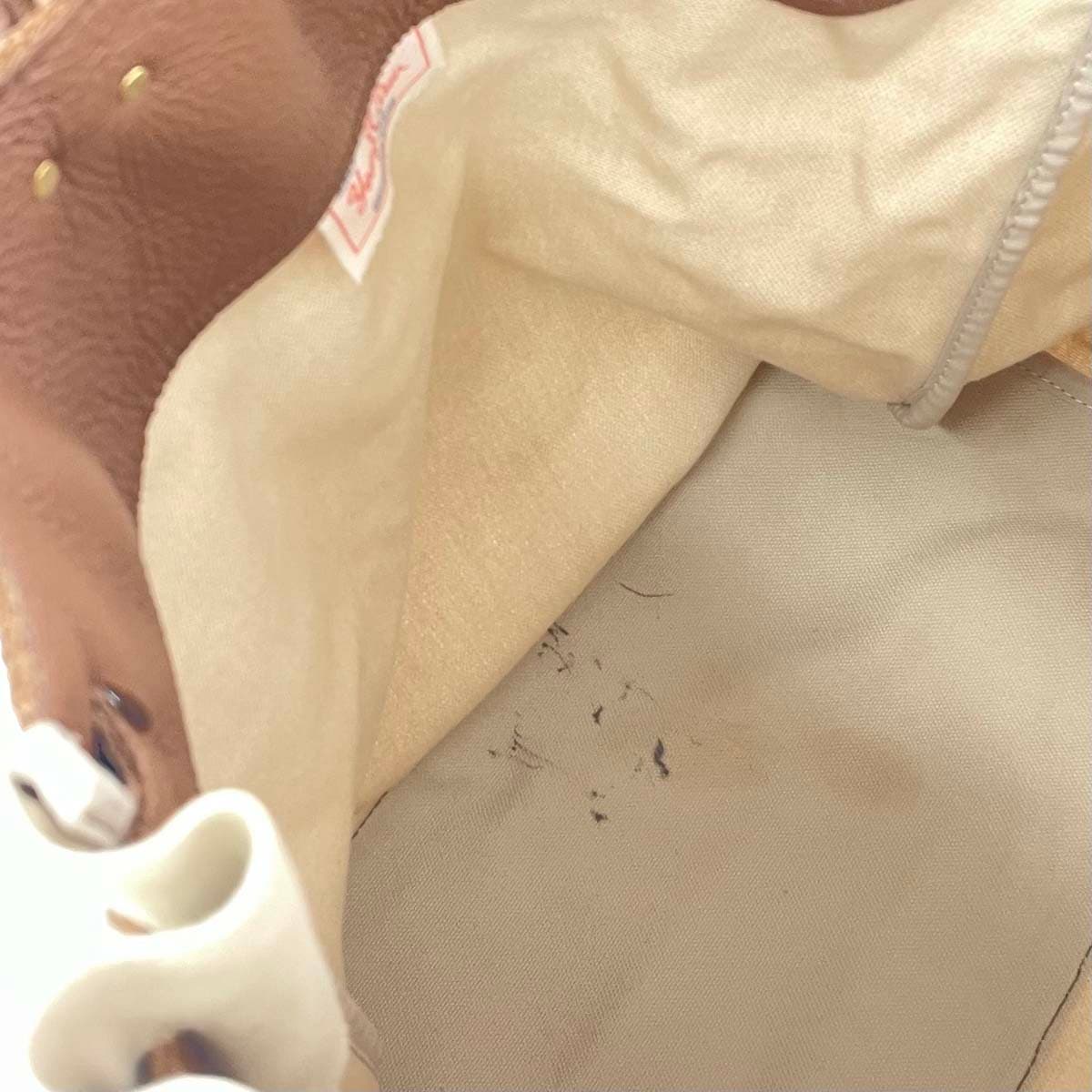 YOUNG & OLSEN The DRYGOODS STORE Young and Olsen / Tote Bag Good Condition Canvas × Leather Brown Ladies 7