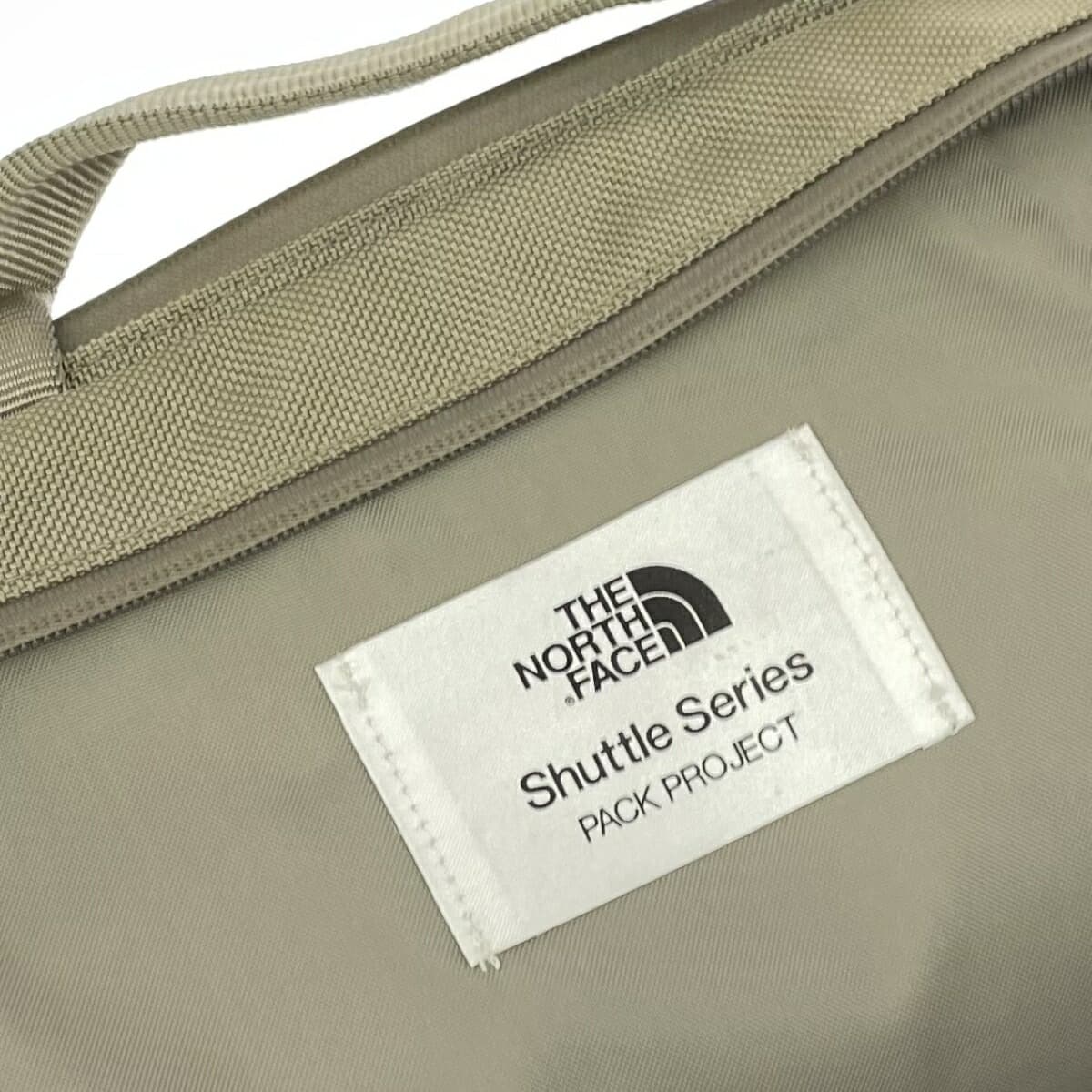 THE NORTH FACE Shuttle Series Business Bag Nylon Khaki Men's 7