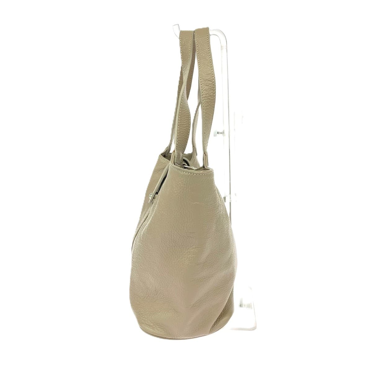 ROSALBA Rosalba Rosalba/Tote Bag Leather Greige Women's 2