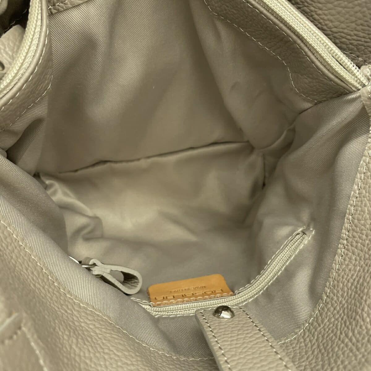 ROSALBA Rosalba Rosalba/Tote Bag Leather Greige Women's 6