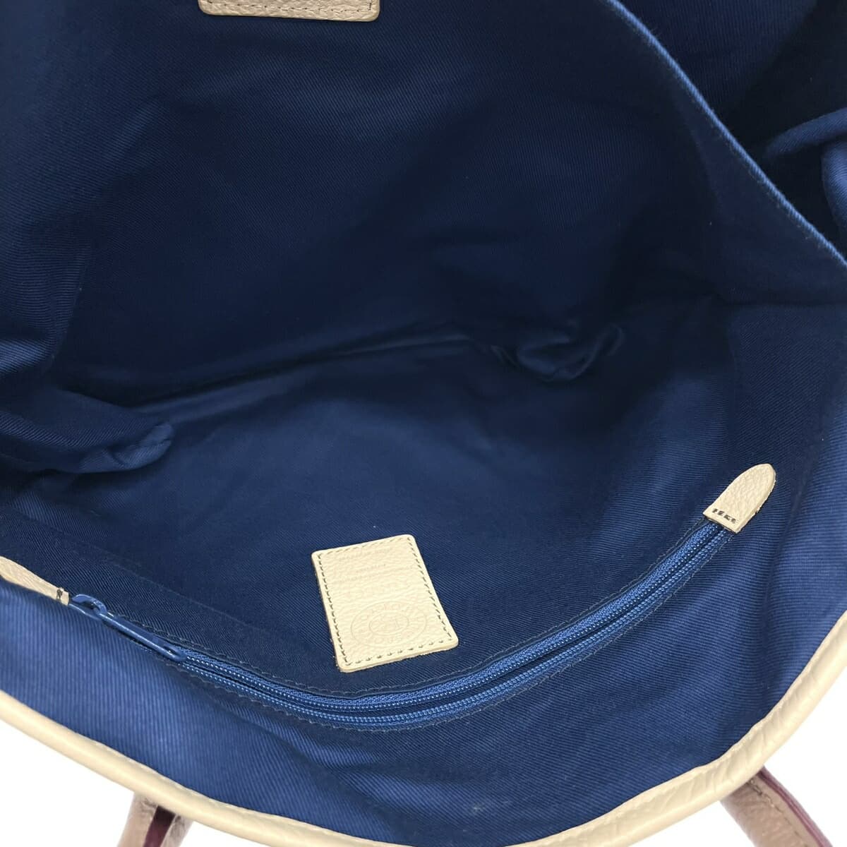 Russet Rachito tote bag in good condition, monogram/nylon, gray, for women 7