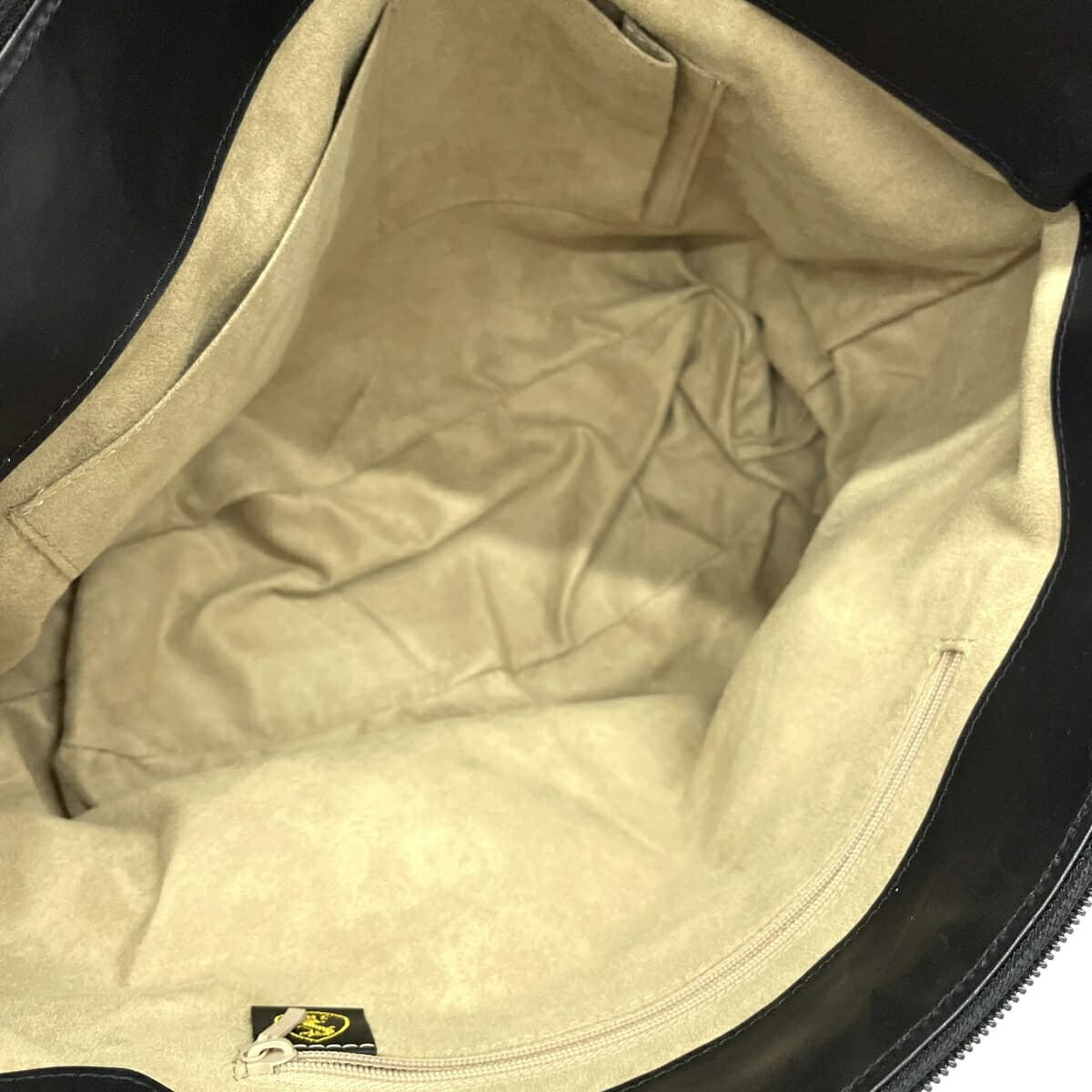 Sharkskin tote bag JRA certified / exotic leather Black ladies 5