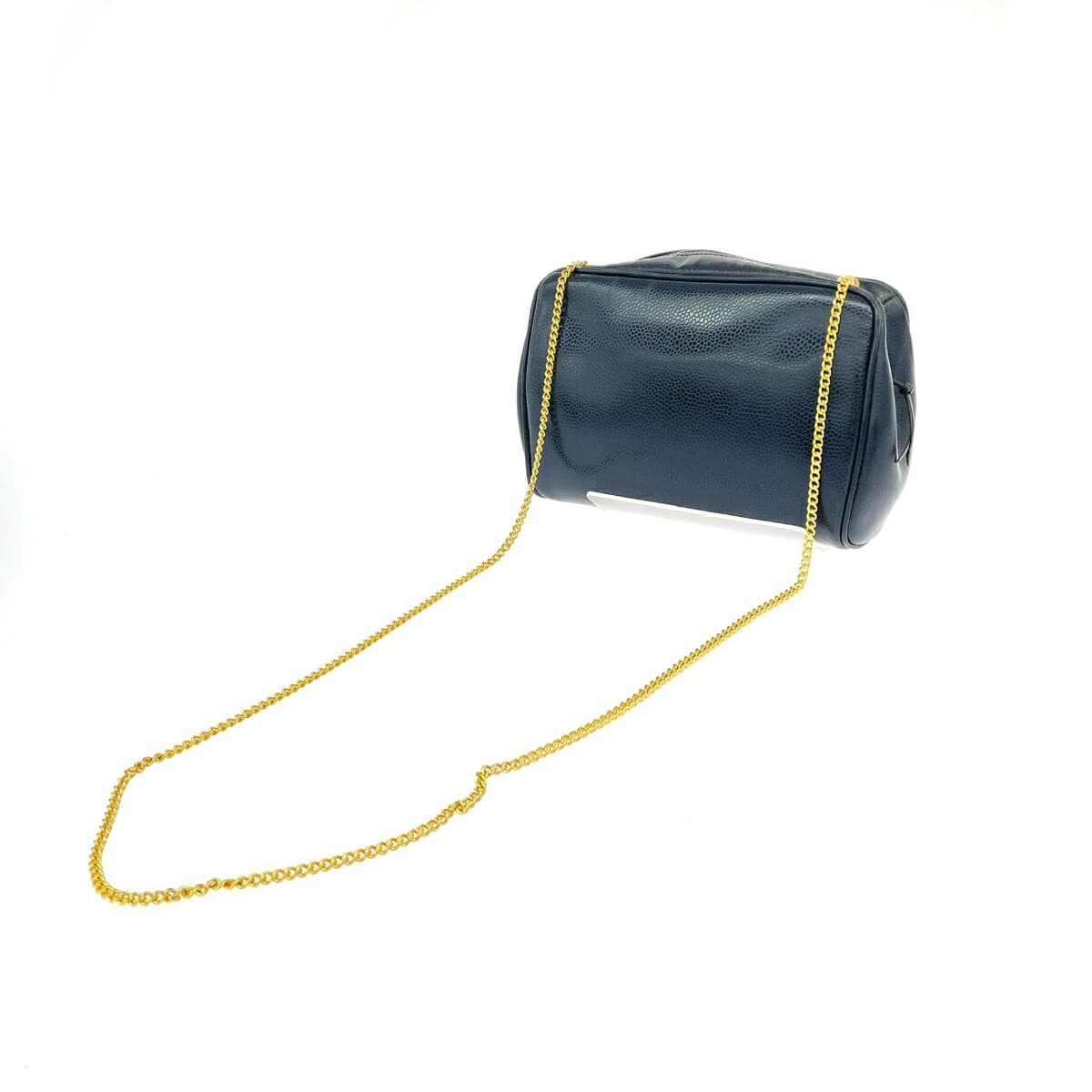 NINA RICCI Chain Mini Shoulder Bag NR Ribbon/PVC Navy Women's 3