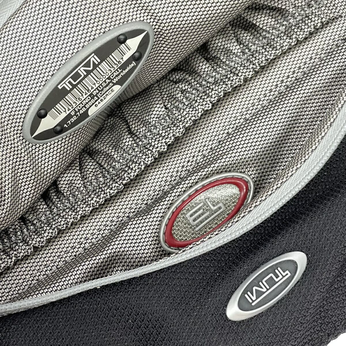 TUMI Backpack Ducati Collaboration Zipper Rail Material 6482RCE Black x Bordeaux Men's 6