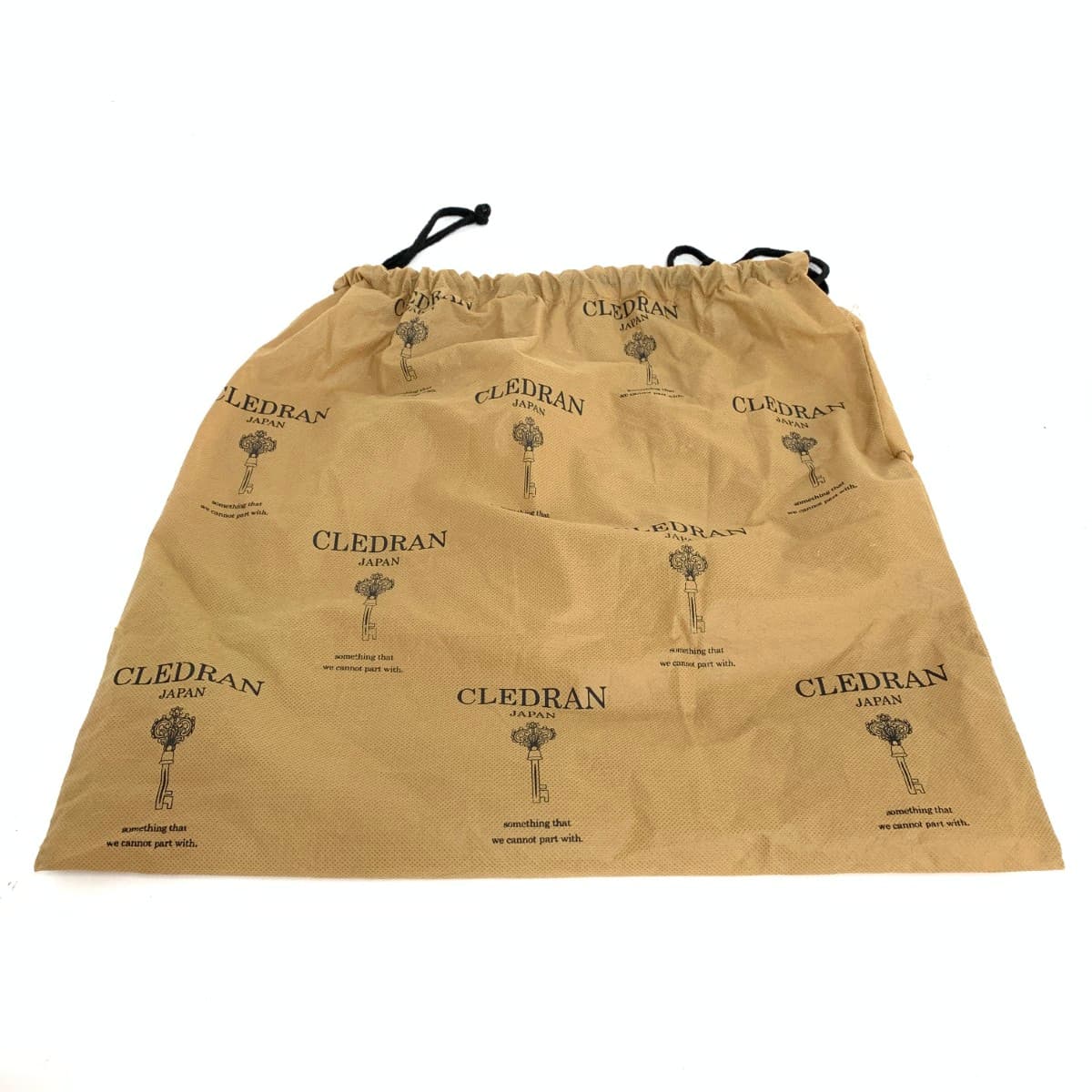 CLEDRAN Cledran Basket Bag Leather Handle Beige Women's 9