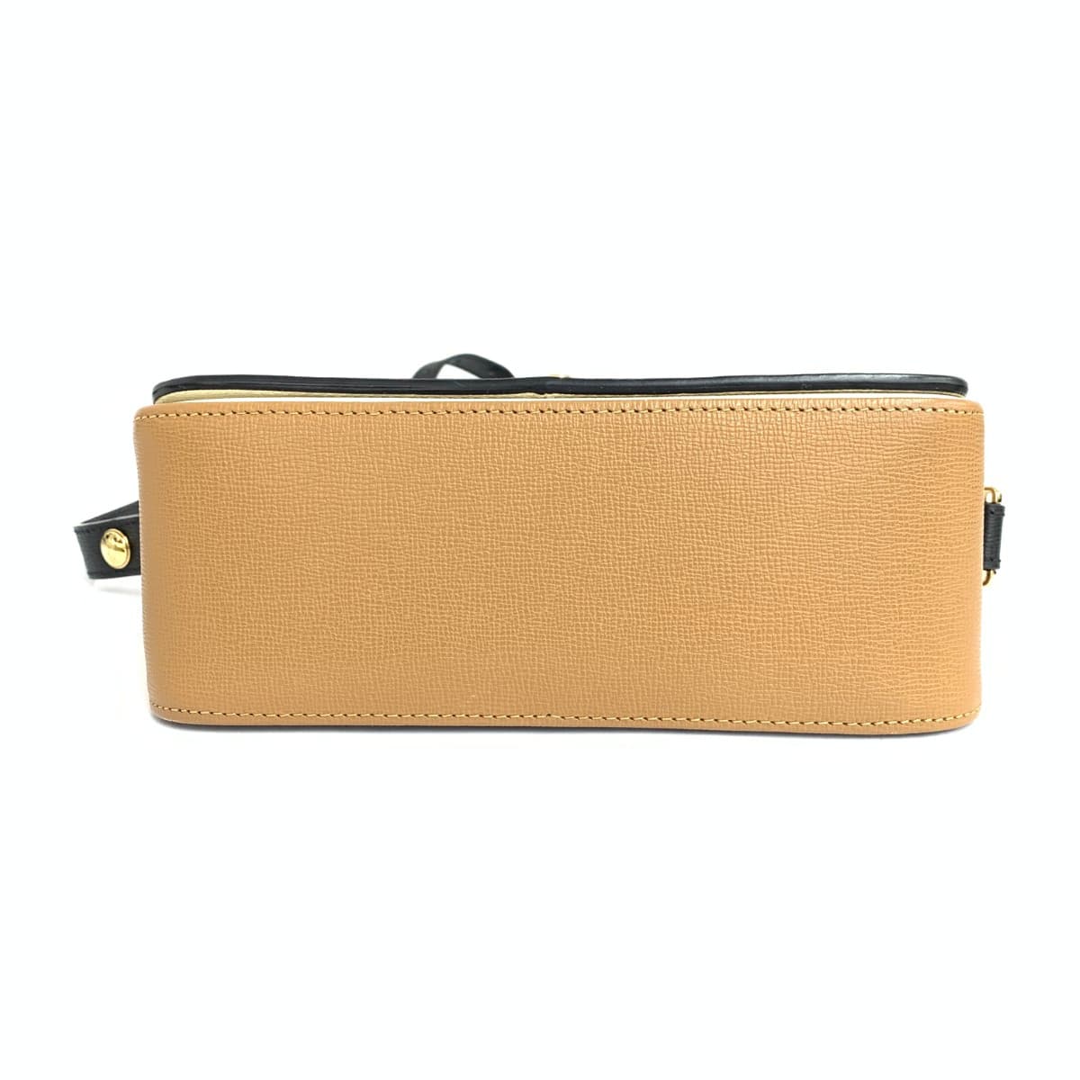 LONGCHAMP Le Pliage Élite in good condition, leather, black/white/brown for women 4