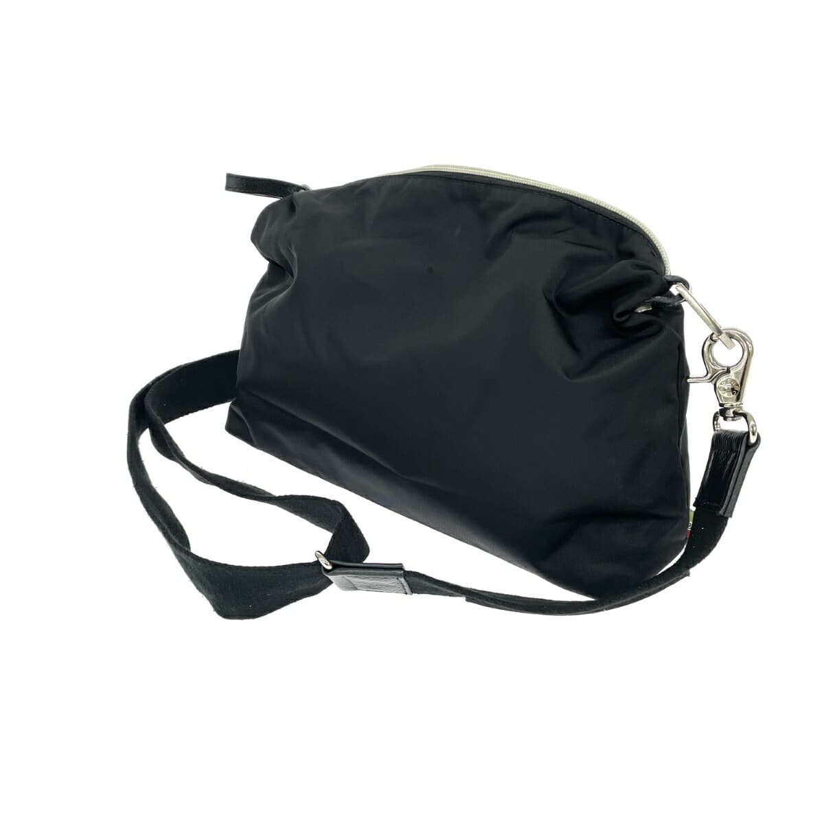 Orobianco shoulder bag in good condition, nylon, black, for men 3