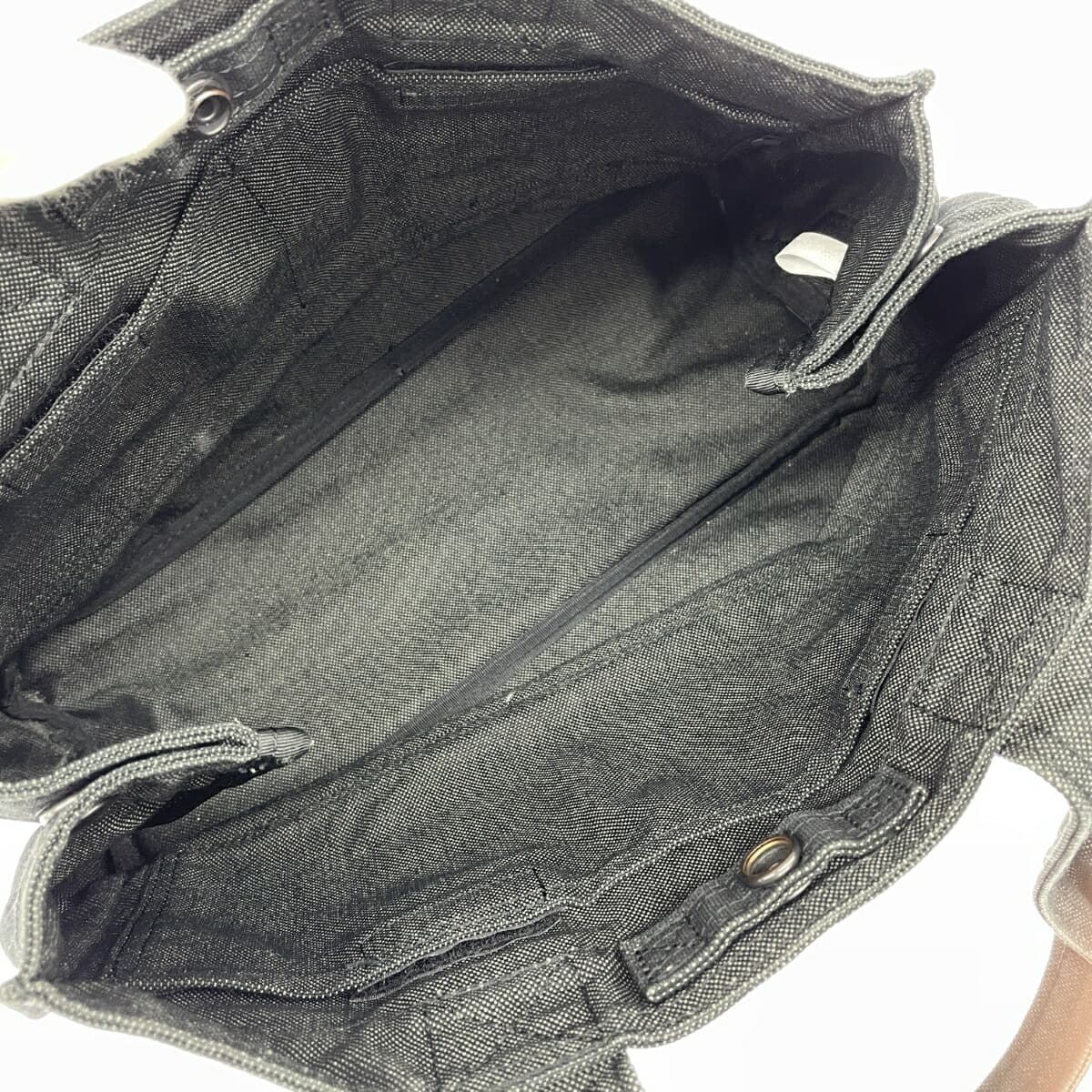 PORTER Porter Handbag Canvas Black Men's 7