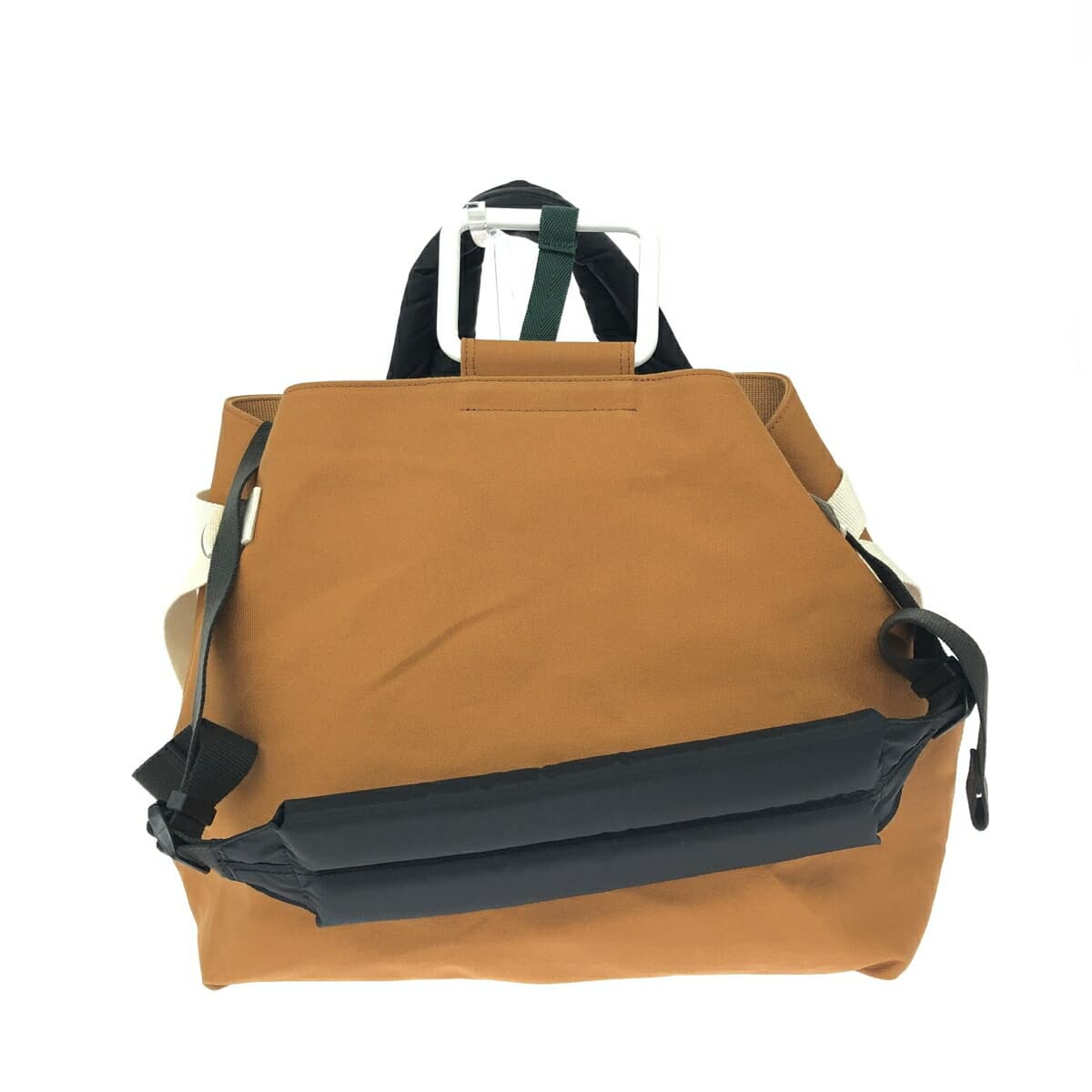 zattu That's 2WAY bag in good condition, canvas, brown, unisex