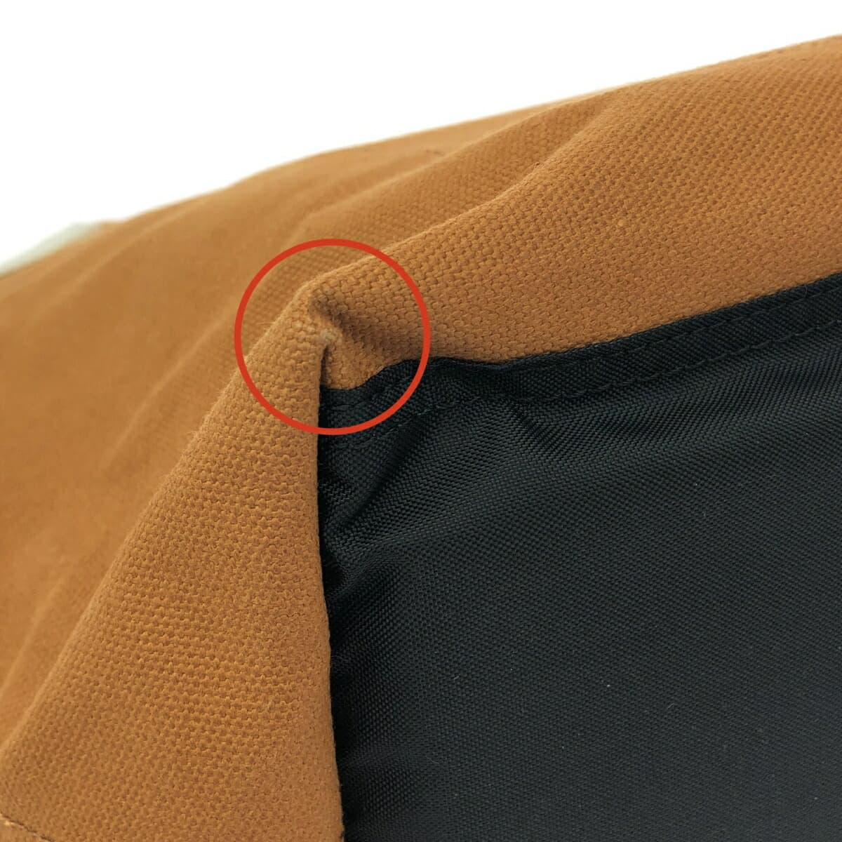 zattu That's 2WAY bag in good condition, canvas, brown, unisex 7