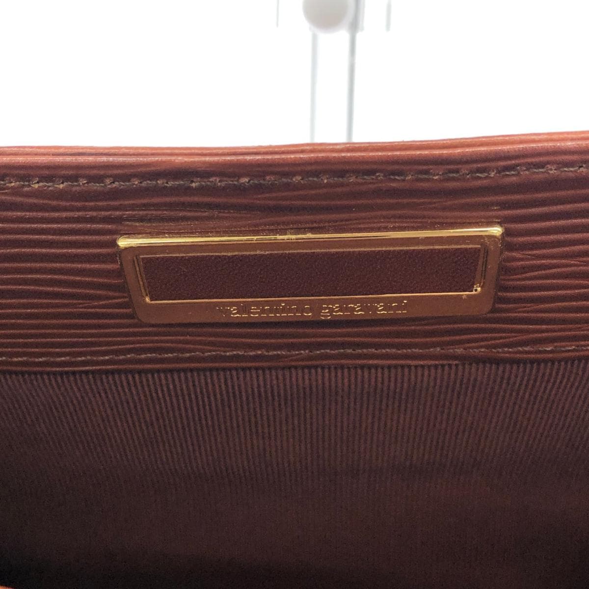 Valentino Garavani 2WAY Bag / Vintage Leather Brown Women's 6