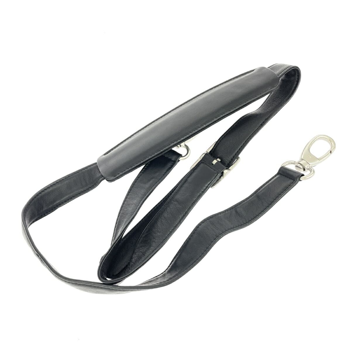 Pierre Cardin 2WAY Business Bag - All Leather - Black - Men's 10