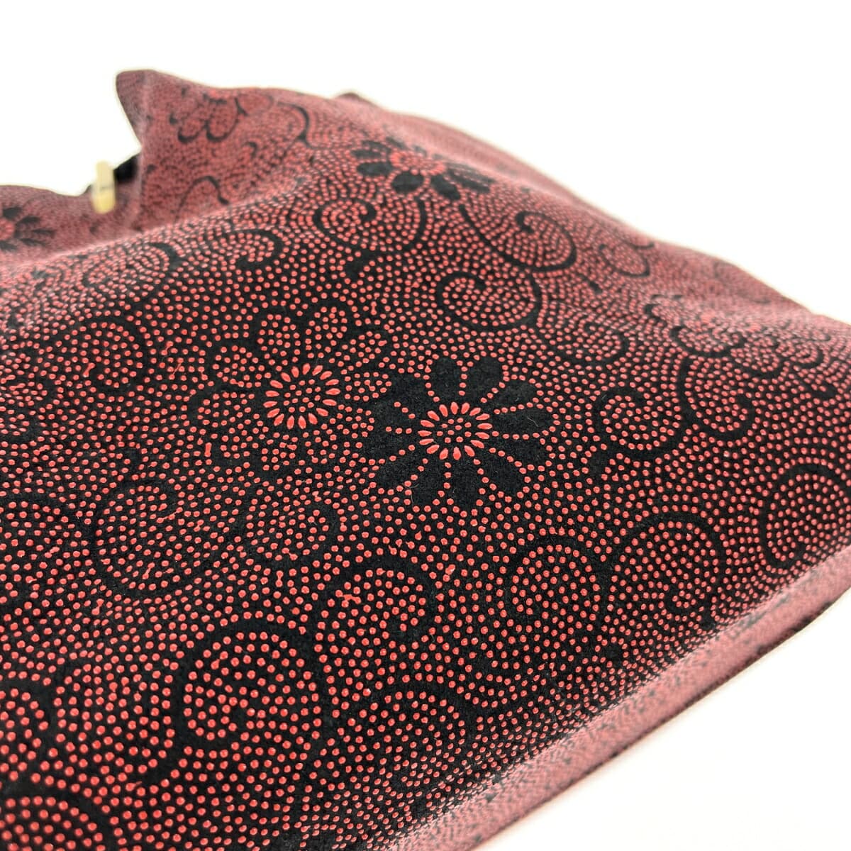 Kōshū Inden Ikeda Store Drawstring Bag Floral Pattern Red Women's 6