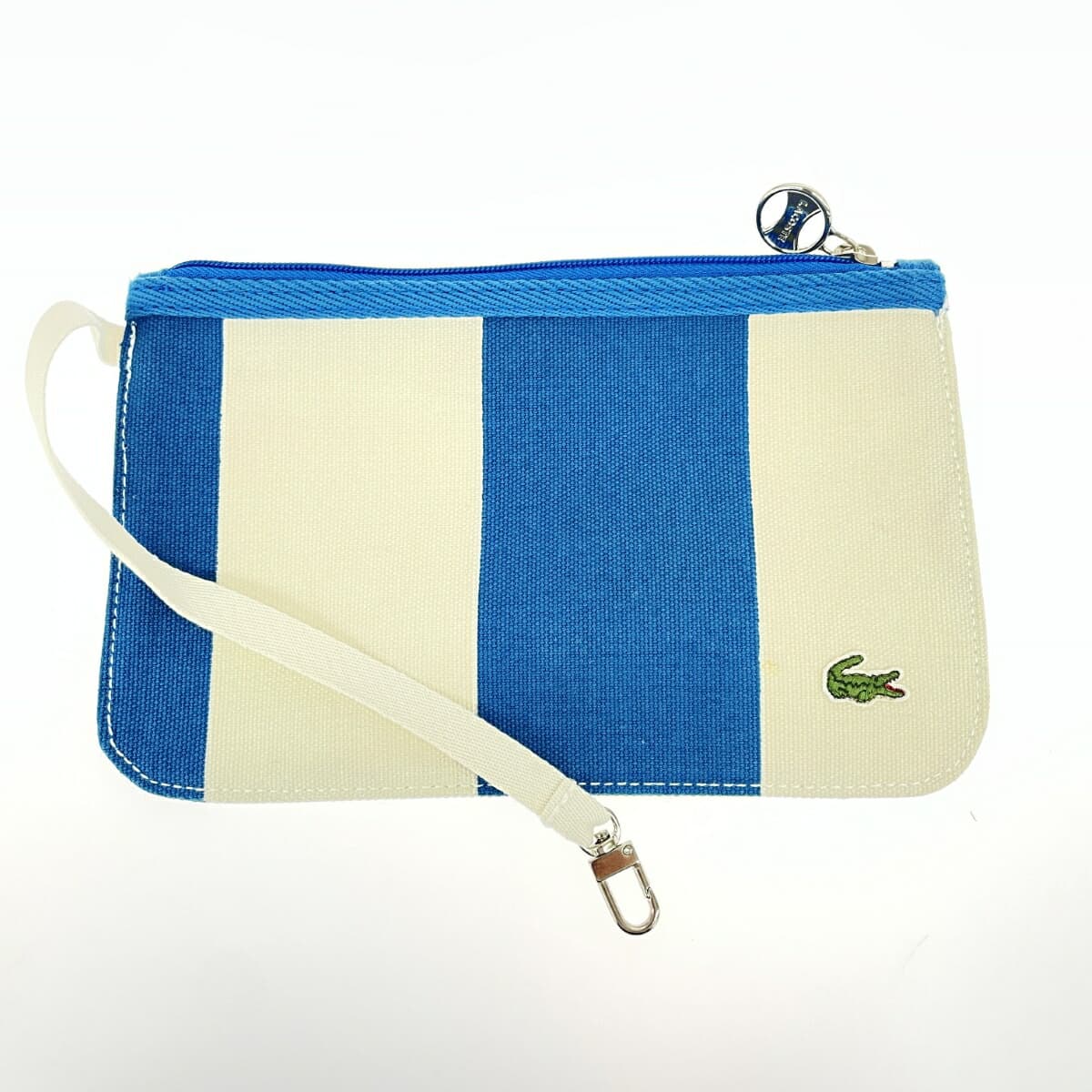 LACOSTE Tote Bag Canvas/Stripe Multicolor Unisex 8