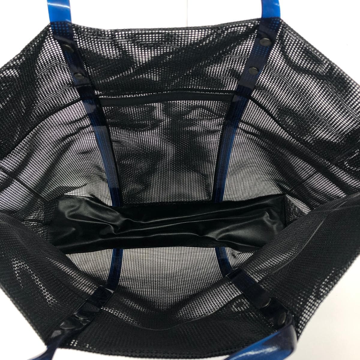 ISSEY MIYAKE Mesh Tote Bag Black for Women 4