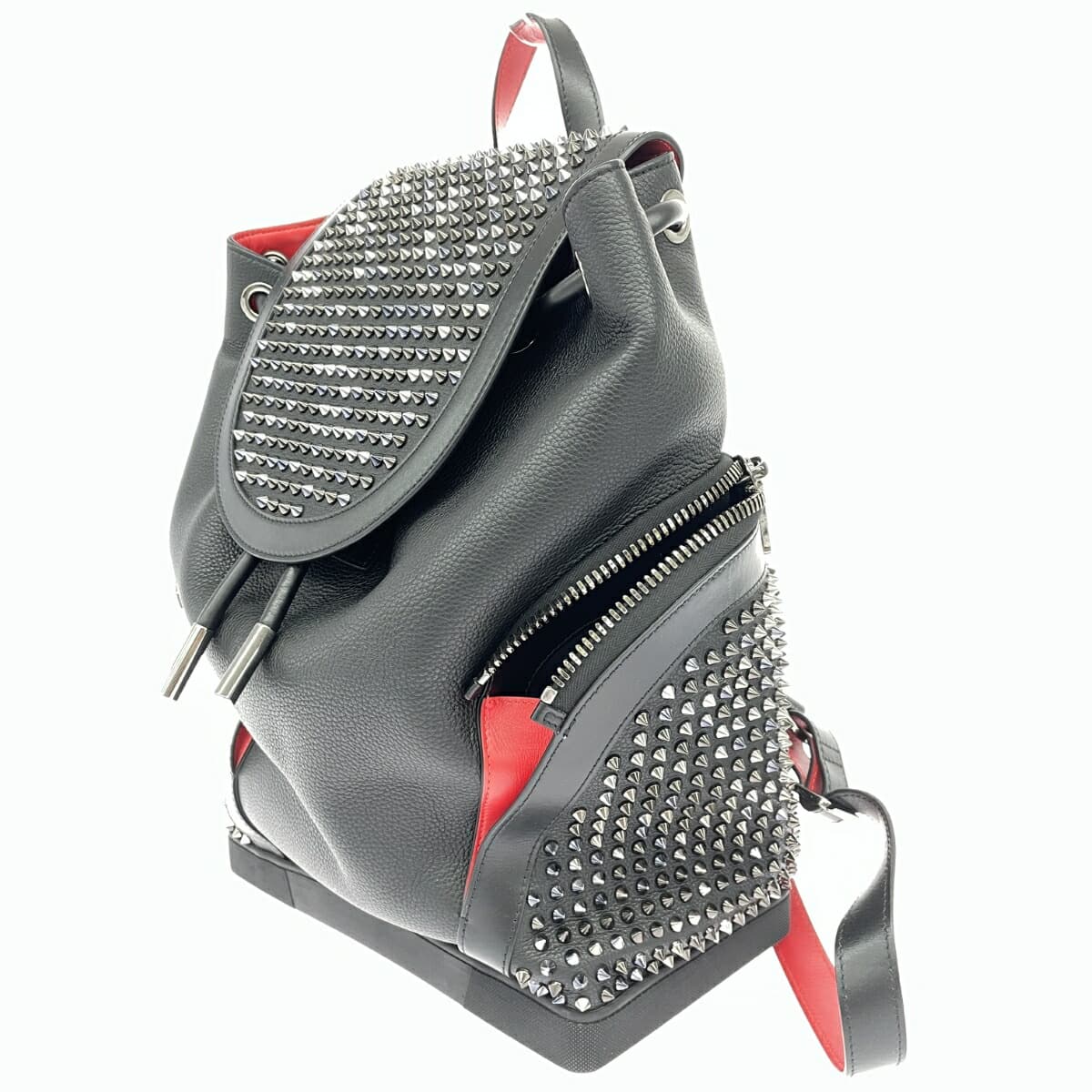 Christian Louboutin Explorer Funk Studs/Leather Black Men's 3