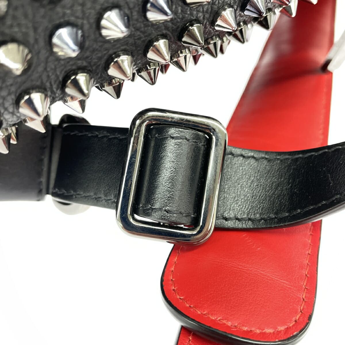 Christian Louboutin Explorer Funk Studs/Leather Black Men's 6