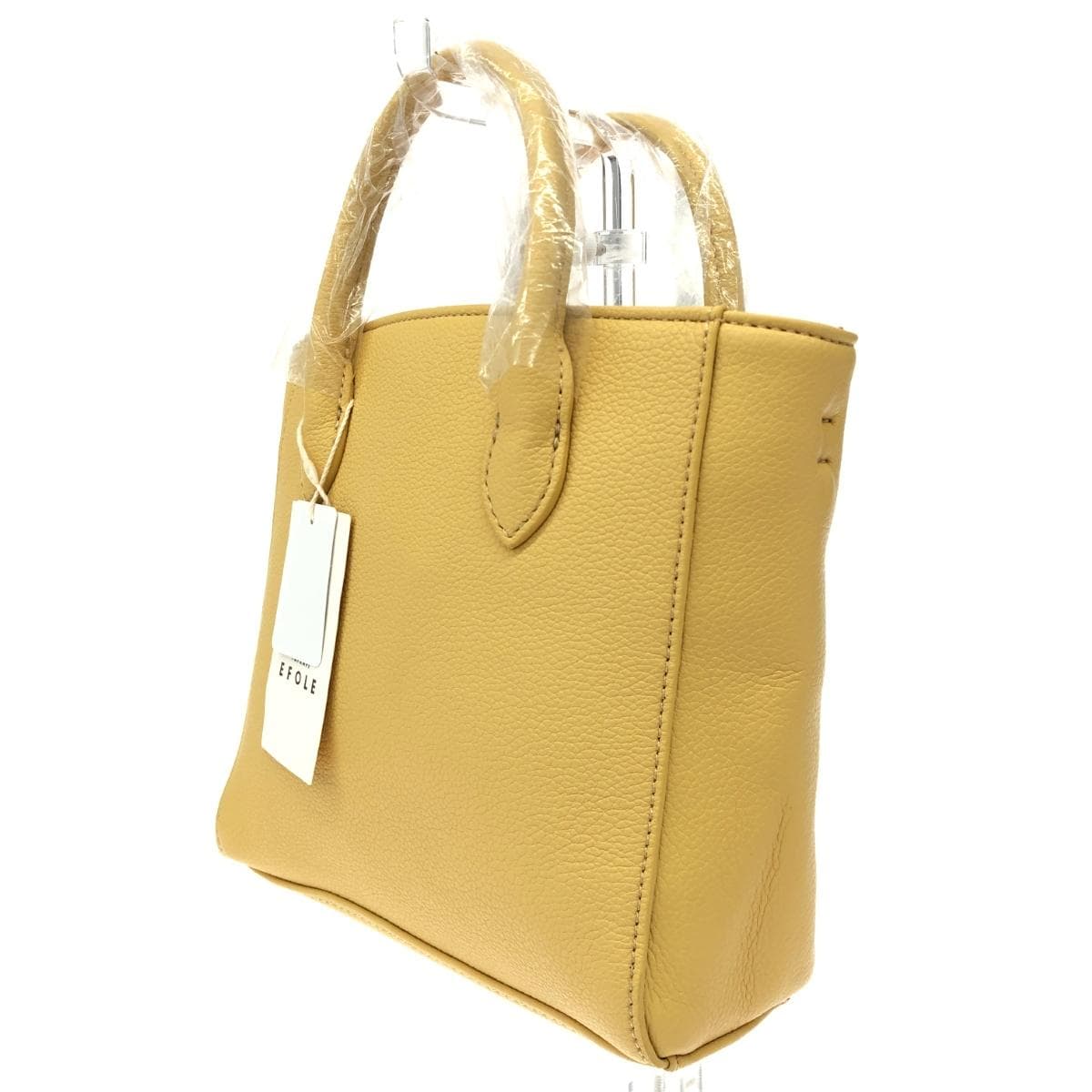 TOPKAPI 2WAY Shoulder Bag Unused Item PVC Yellow Ladies 3