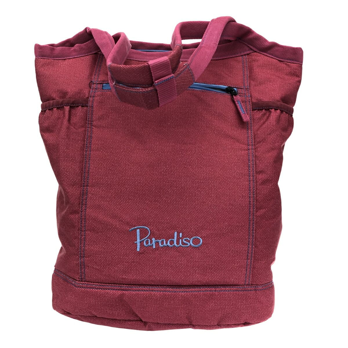 PARADISO Paradiso Paradiso / Tote Bag Good Condition Logo Embroidery / Nylon Pink Women's
