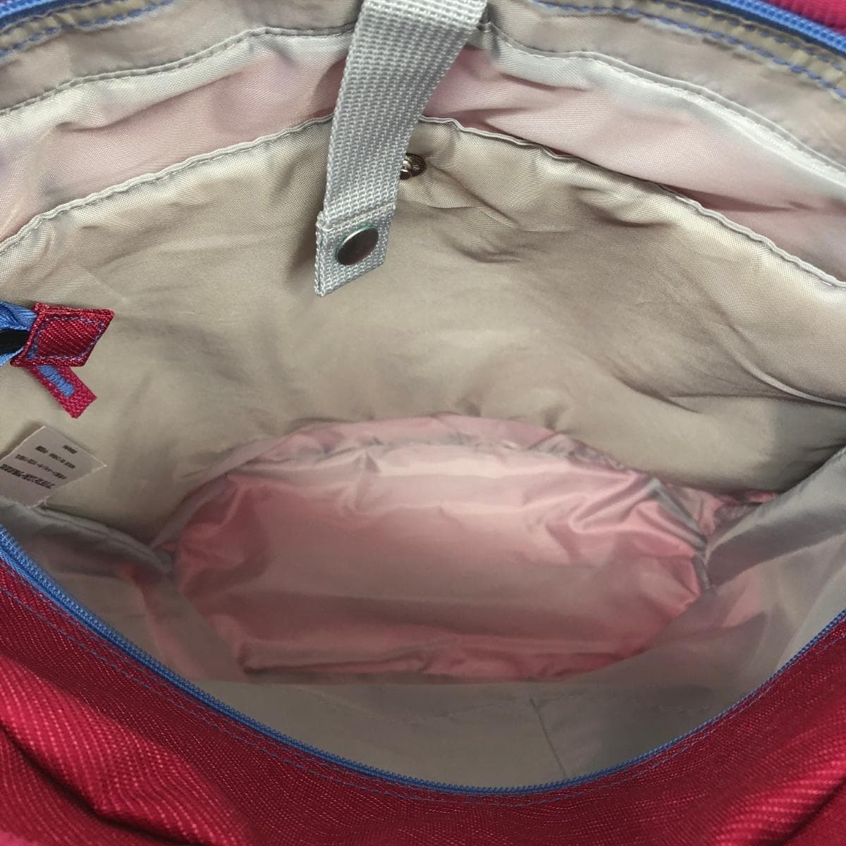 PARADISO Paradiso Paradiso / Tote Bag Good Condition Logo Embroidery / Nylon Pink Women's 4