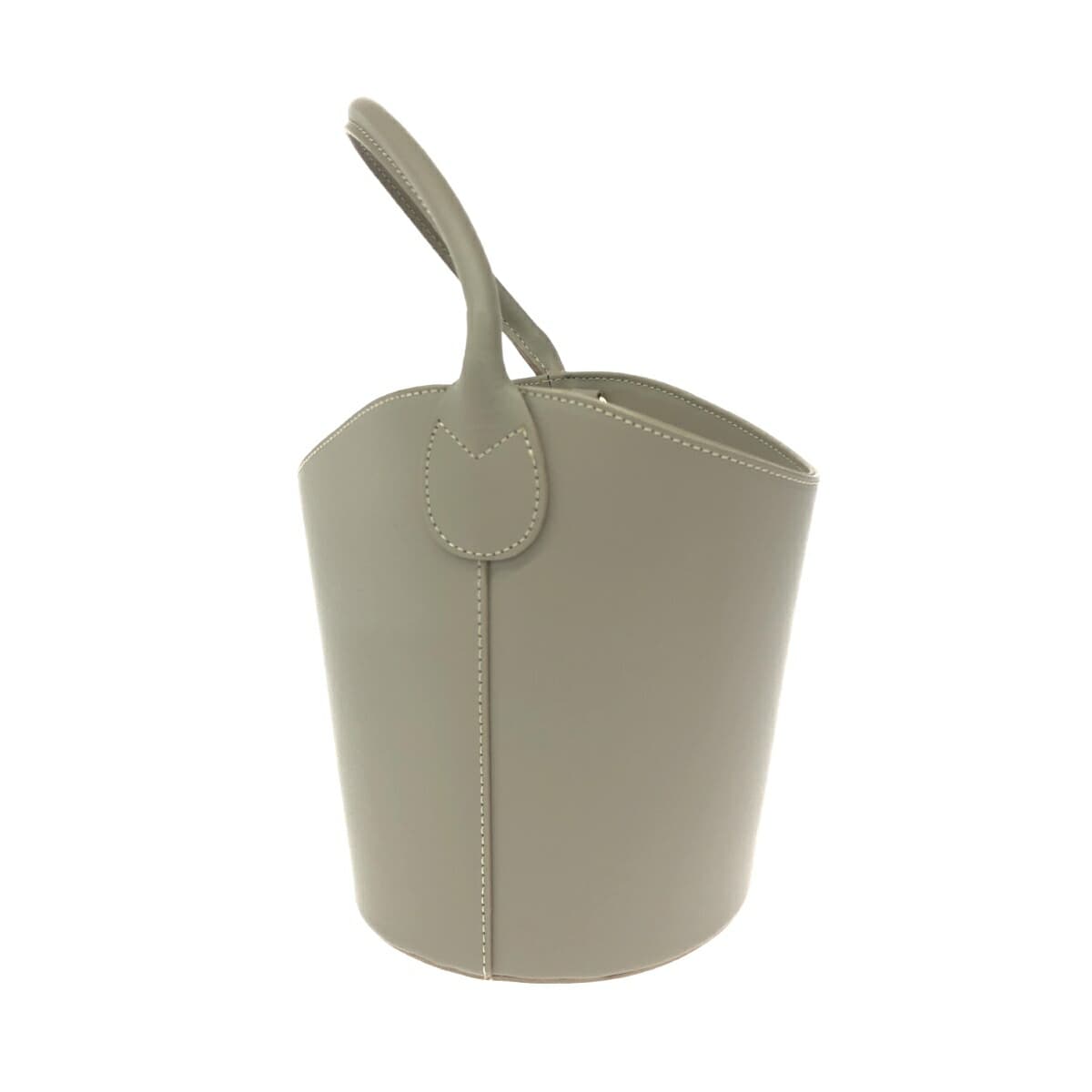 LAURA DIMAGGIO 2WAY Bag Good Condition Leather Greige Women's 2