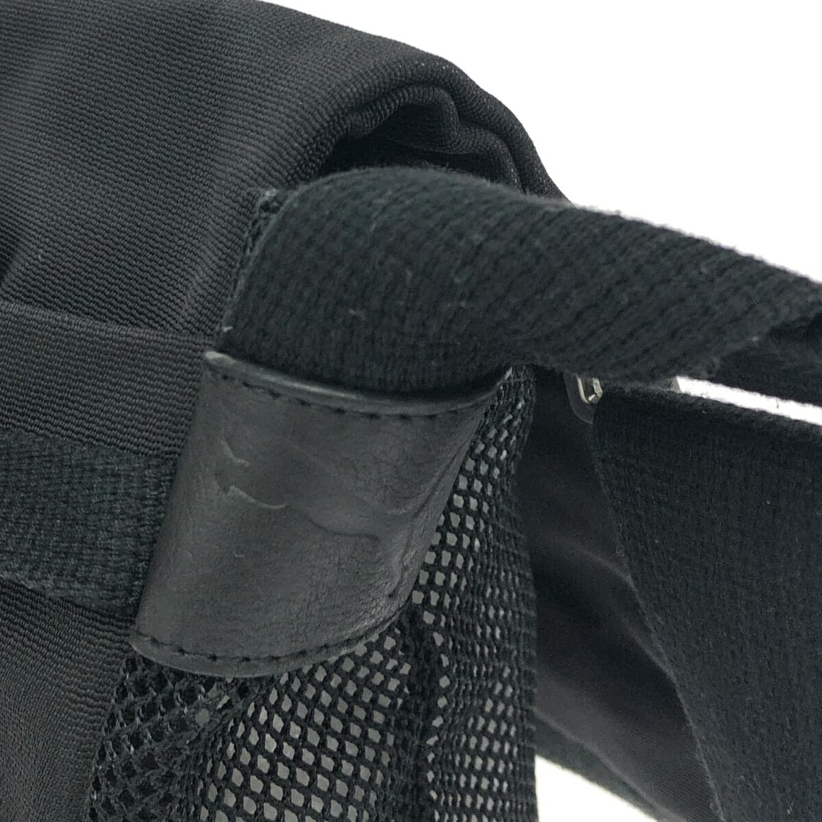 PUMA Messenger Bag / Neil Barrett Collaboration / 96 Hours Nylon x Leather Black Unisex 8