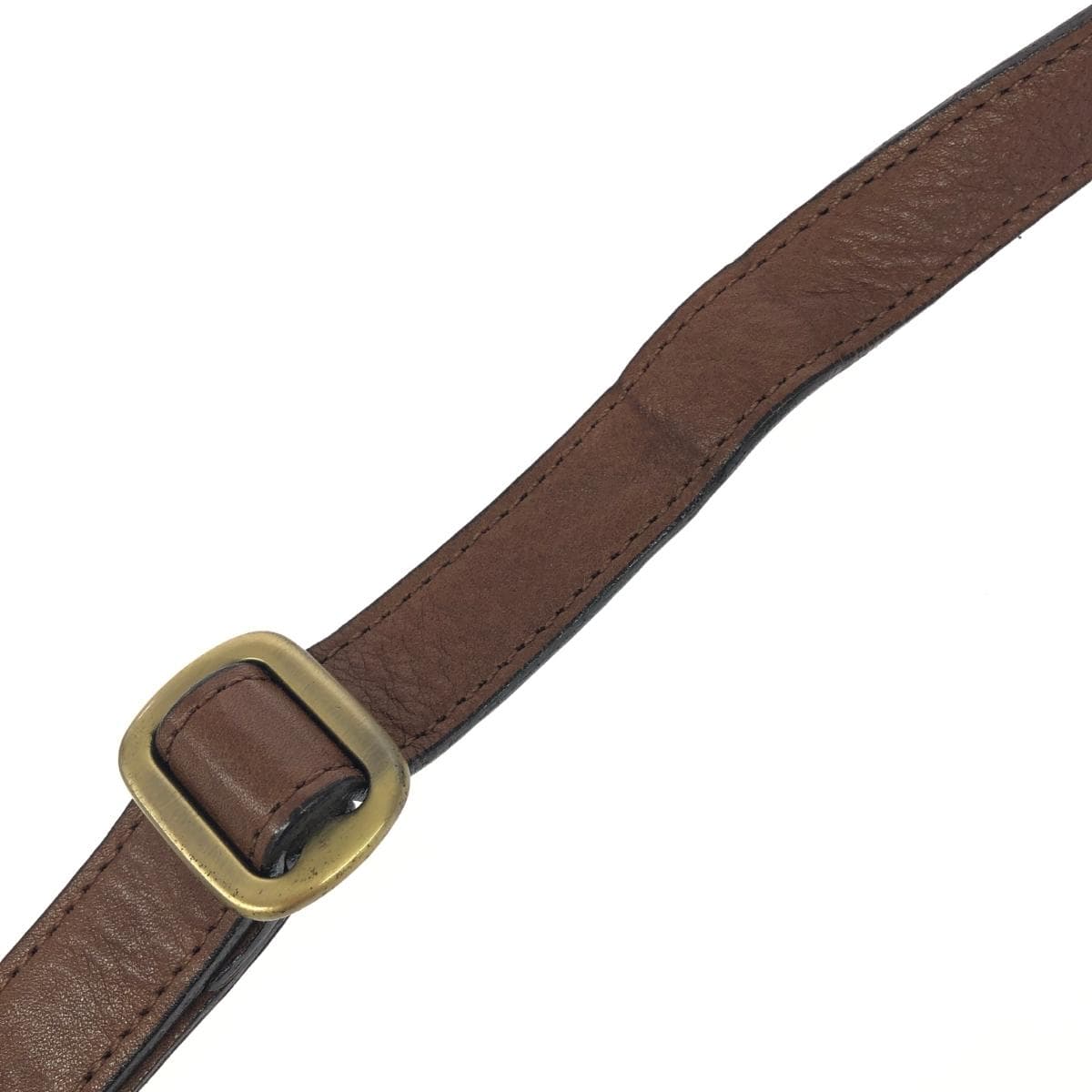 Ginza Kanematsu 2WAY Bag Good Condition Leather Brown Women's 10