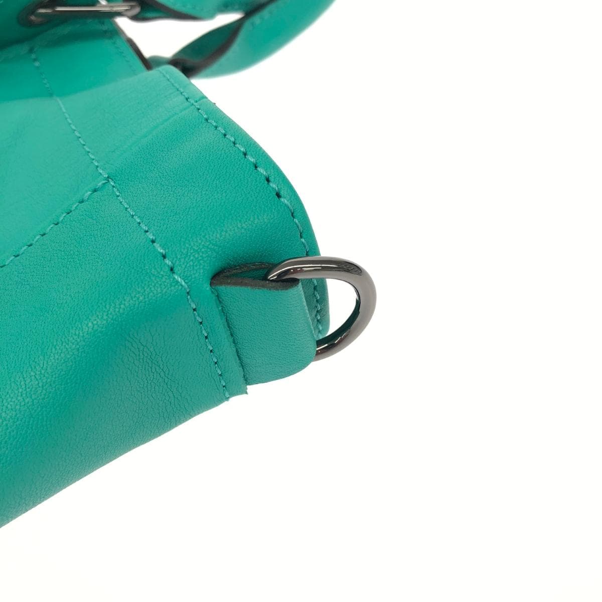 LONGCHAMP 2WAY Bag/3D Top Handle Bag L Excellent Condition Leather Green Women's 7