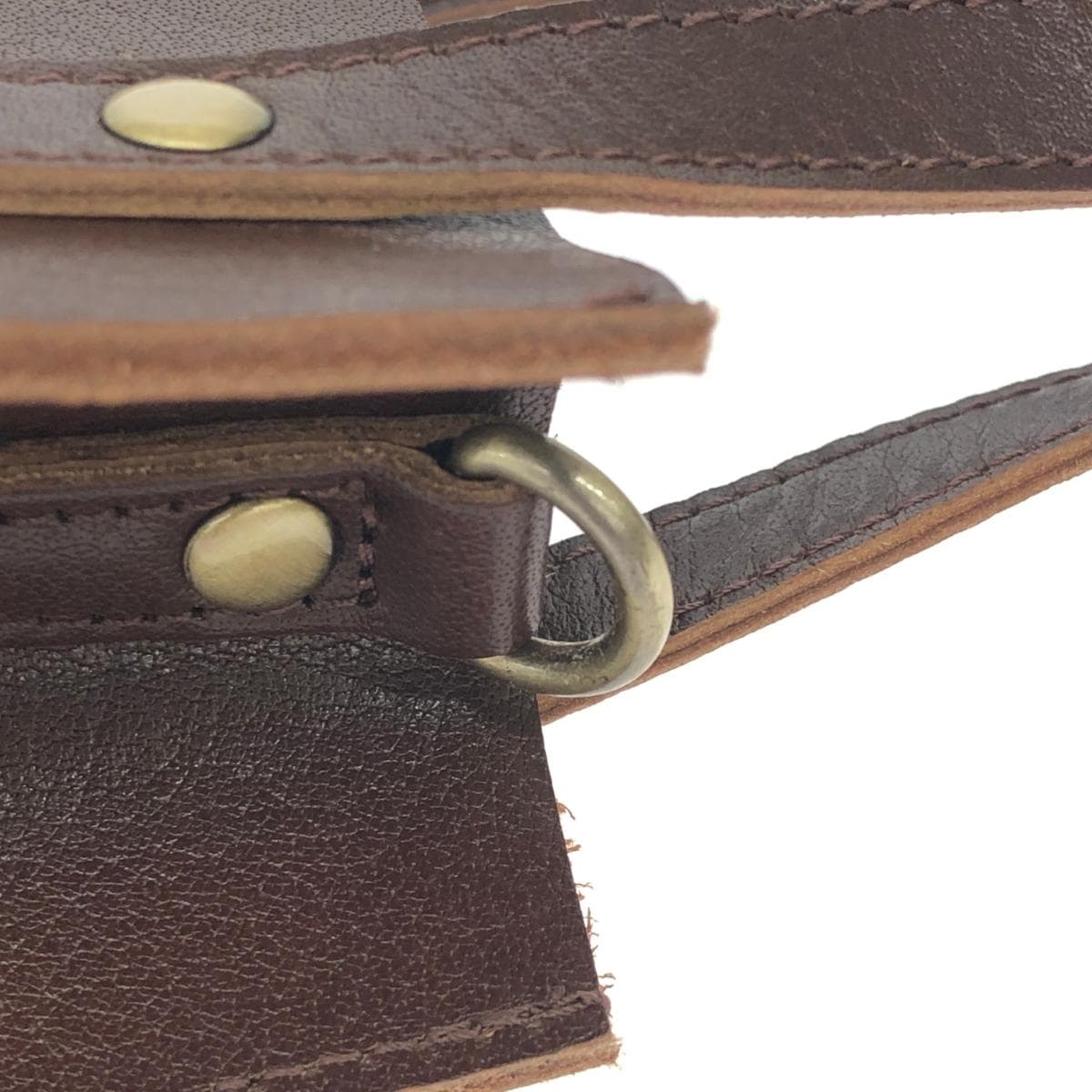 Hallelujah Hallelujah/2WAY bag in excellent condition, leather, brown 6