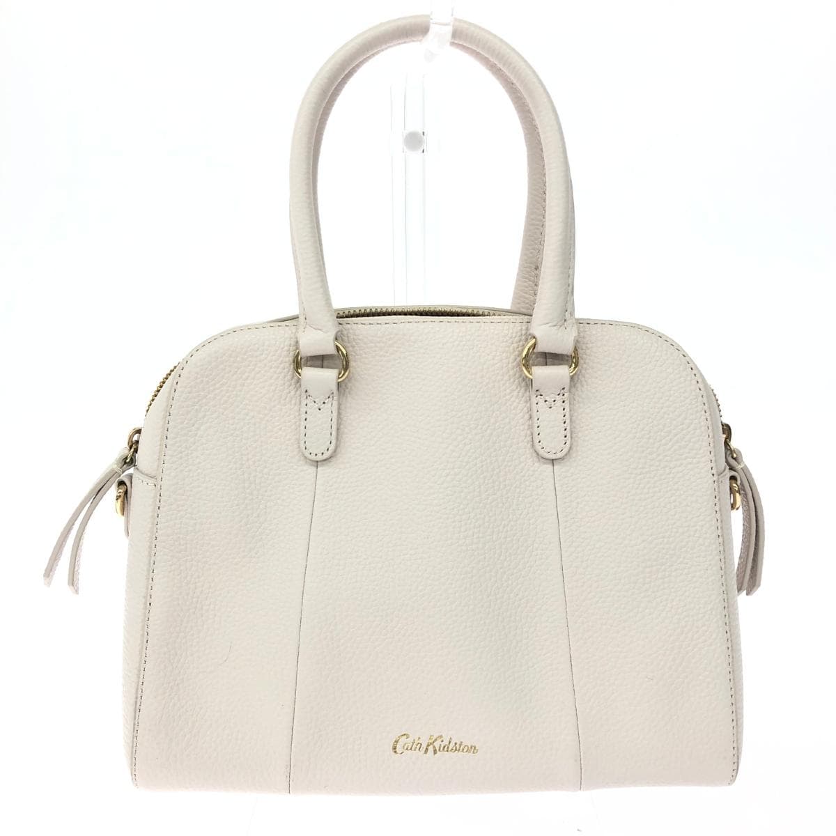 Cath Kidston 2WAY Handbag Floral Pattern/PVC/Ivory Ladies 2