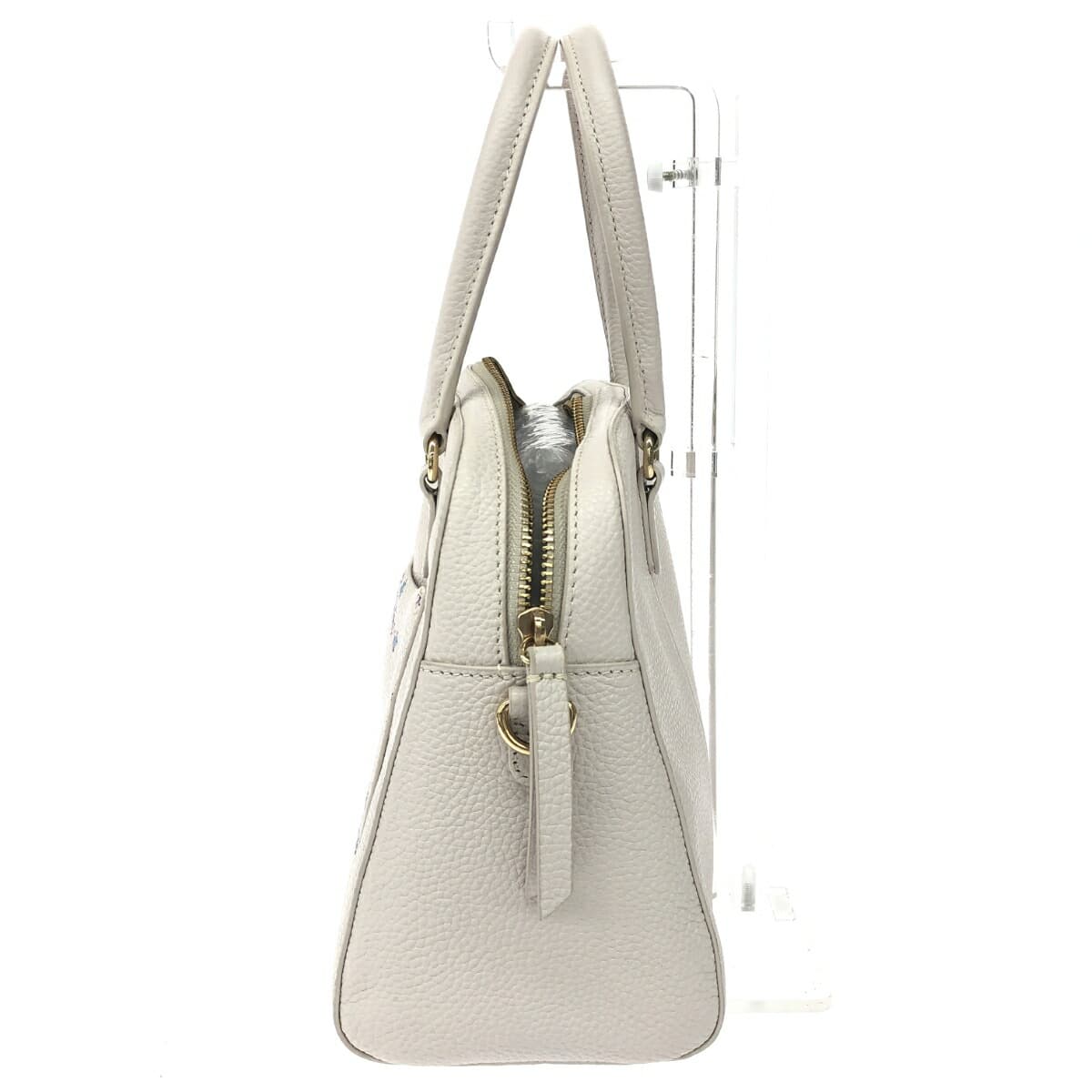 Cath Kidston 2WAY Handbag Floral Pattern/PVC/Ivory Ladies 3