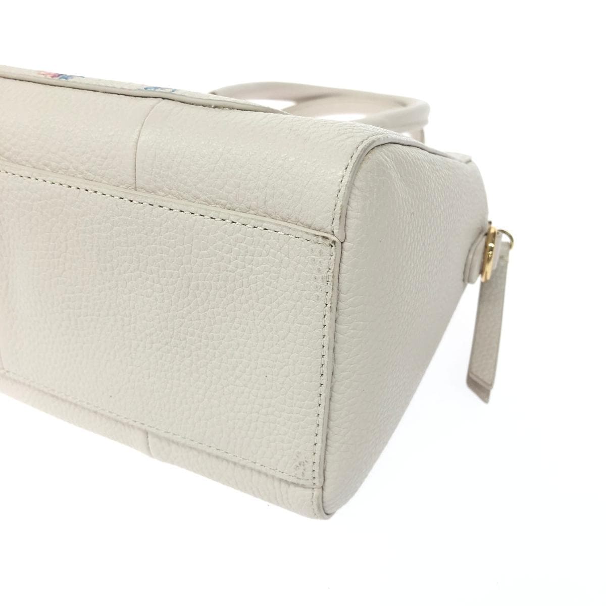 Cath Kidston 2WAY Handbag Floral Pattern/PVC/Ivory Ladies 7