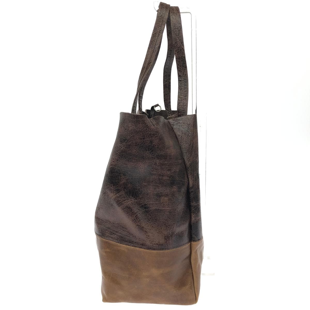 Ace Plus style/Tote bag Leather Brown Unisex 4