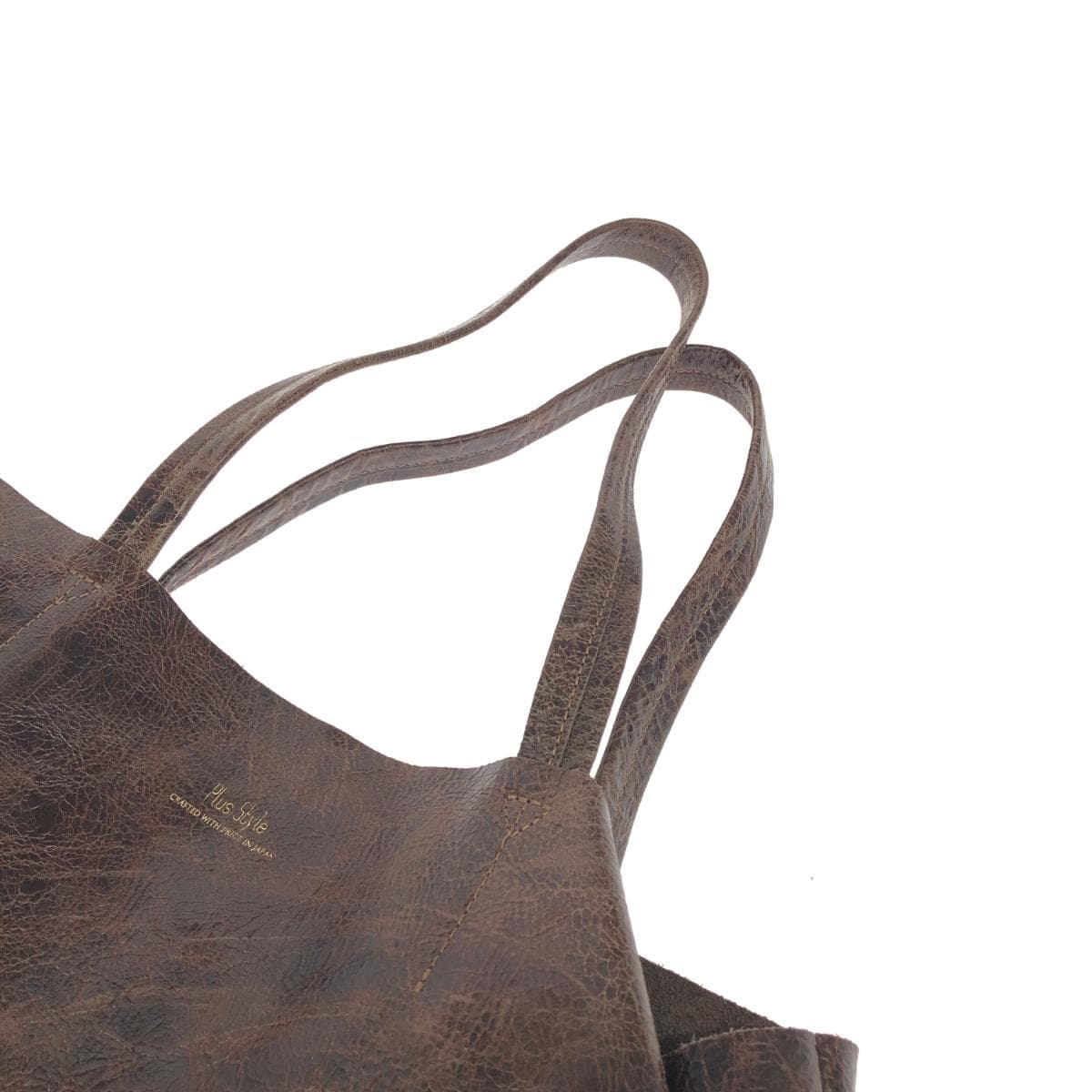 Ace Plus style/Tote bag Leather Brown Unisex 7