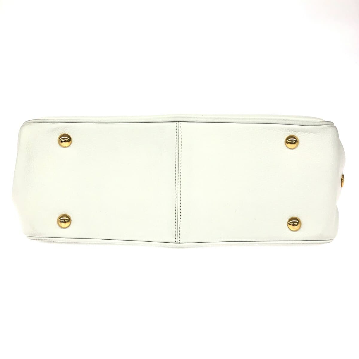 Marice Paris / Handbag Plastic handle / Turn lock hardware / Made in France White Women's 7