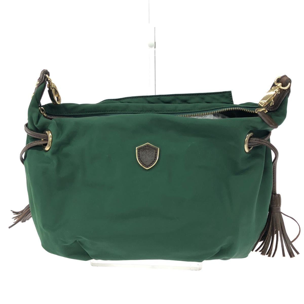 J.PRESS Shoulder Bag Green Women's 2