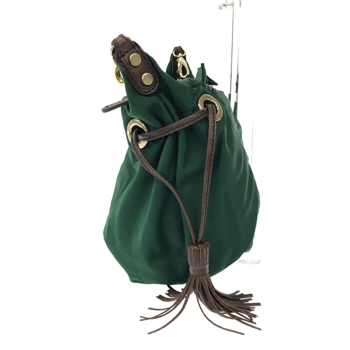 J.PRESS Shoulder Bag Green Women's 3