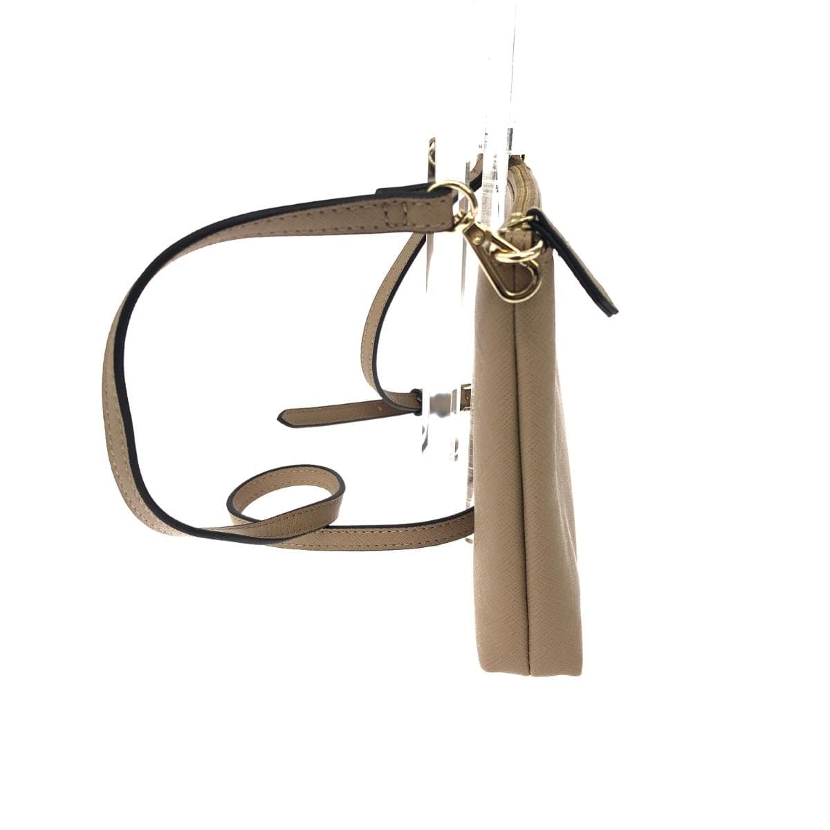 Samantha Thavasa shoulder bag in good condition, PVC, beige, ladies 2