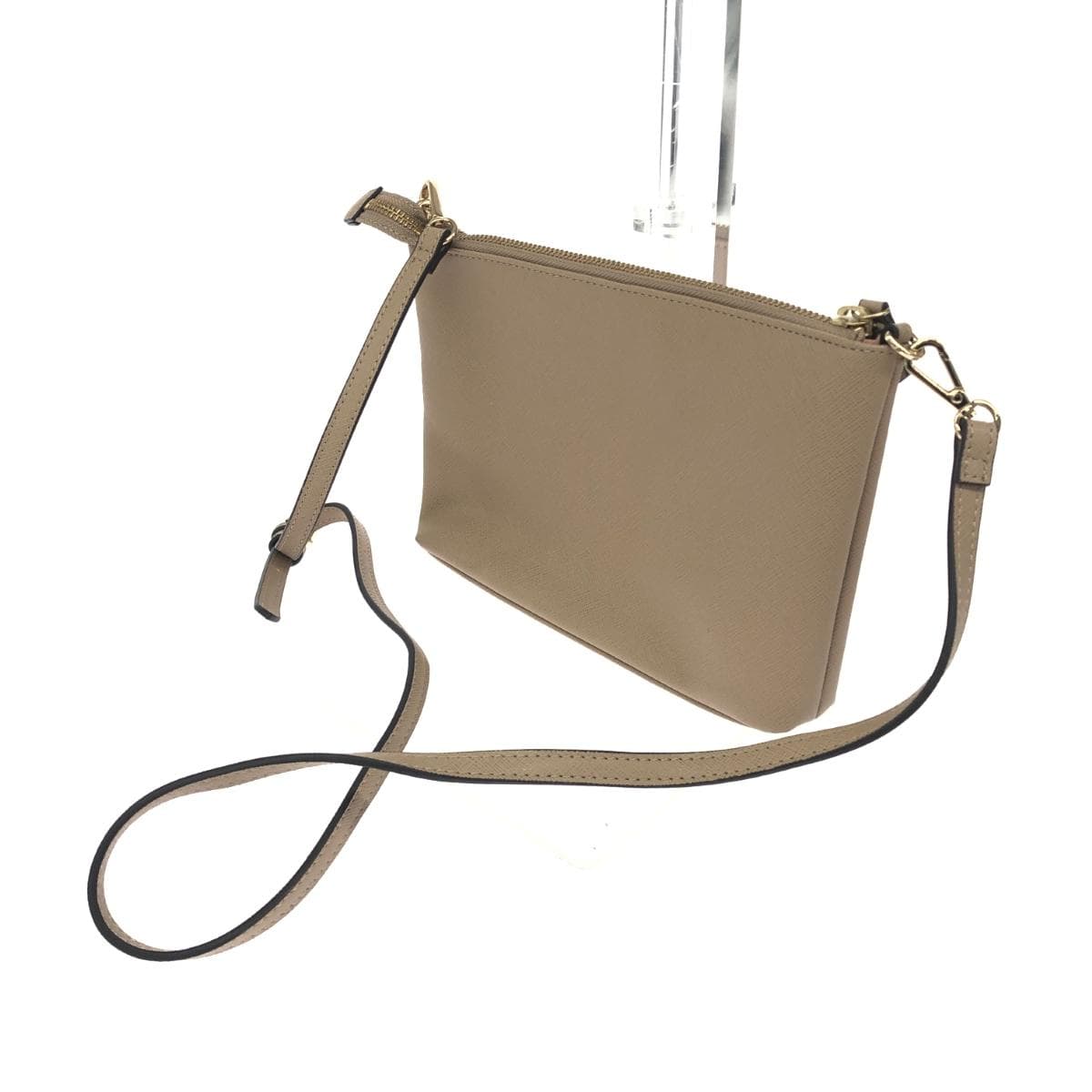 Samantha Thavasa shoulder bag in good condition, PVC, beige, ladies 3