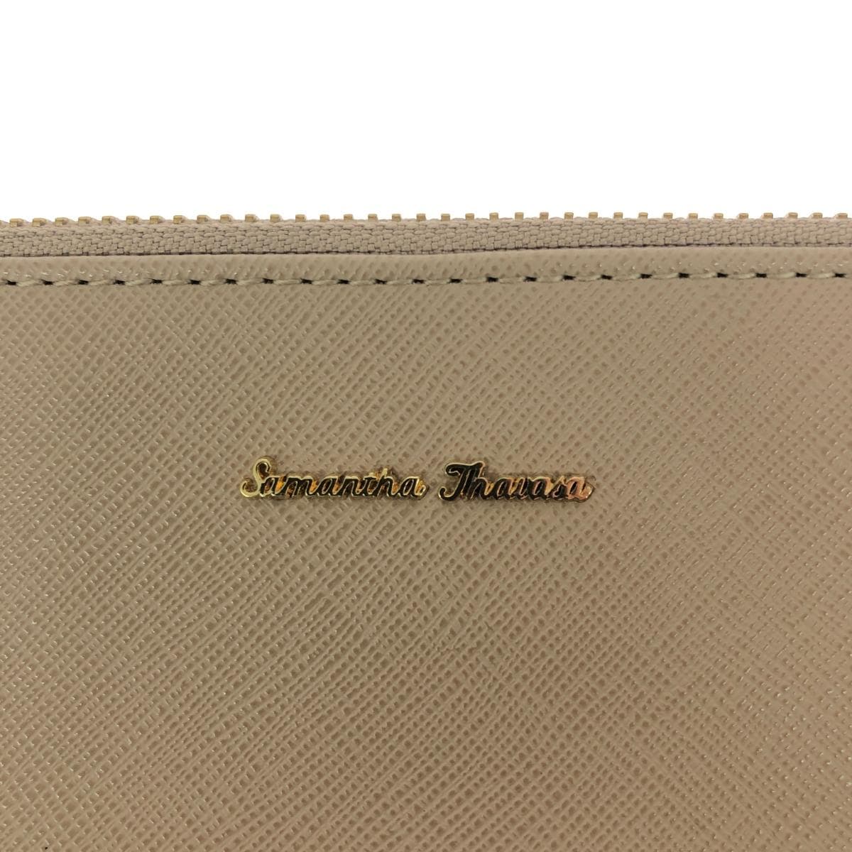 Samantha Thavasa shoulder bag in good condition, PVC, beige, ladies 5