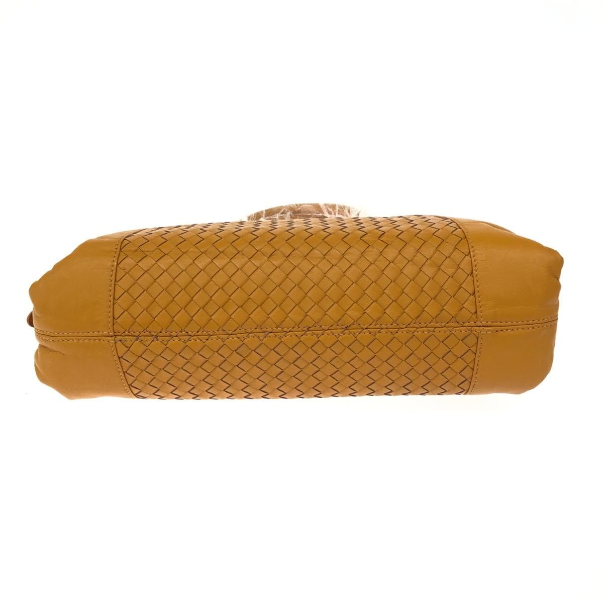 TOPKAPI Topkapi Chic of Treasure Topkapi Tote Bag Excellent condition Belt Intrecciato Leather Mustard Yellow Ladies 5