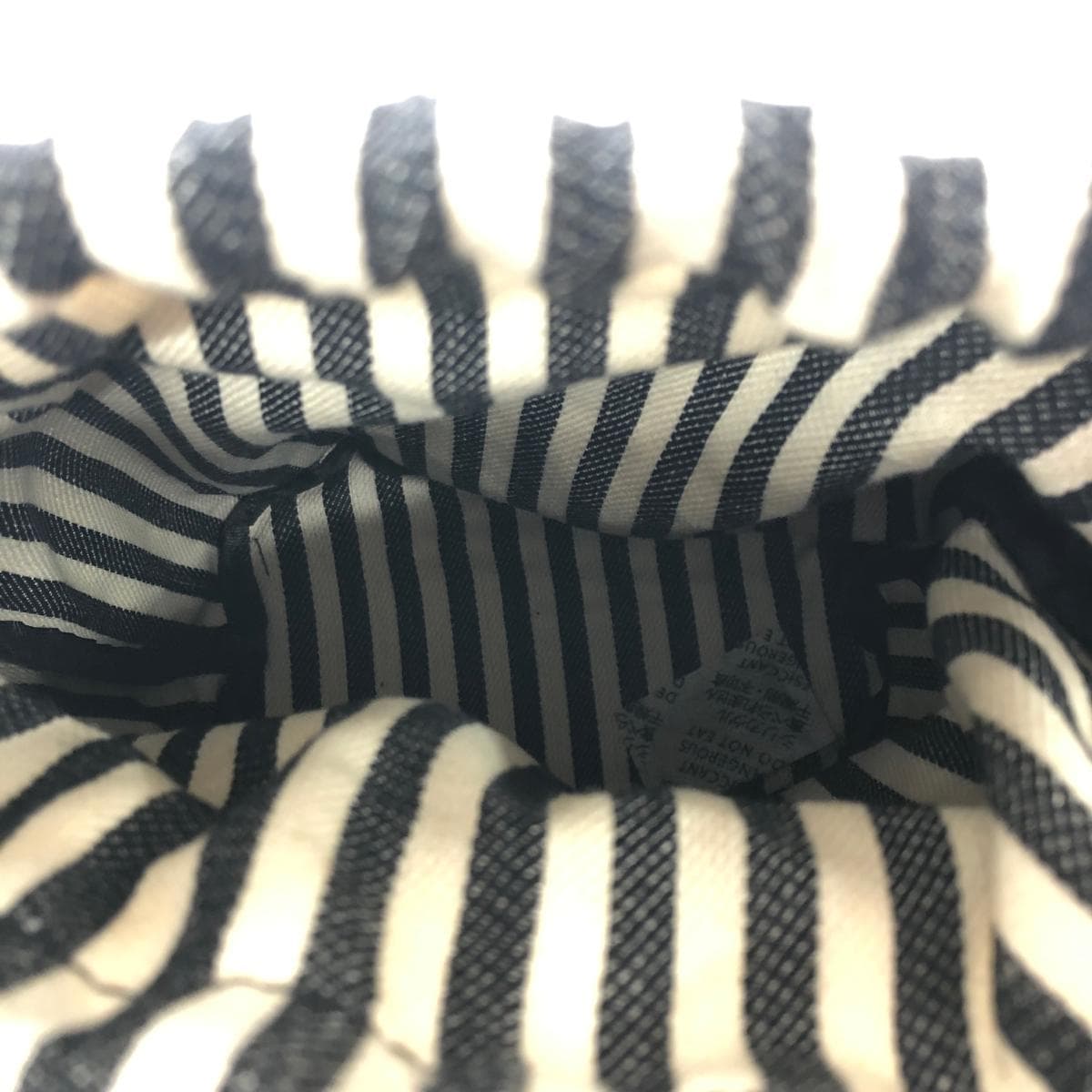 Samantha Vega 2WAY bag unused item bucket black/white ladies 5